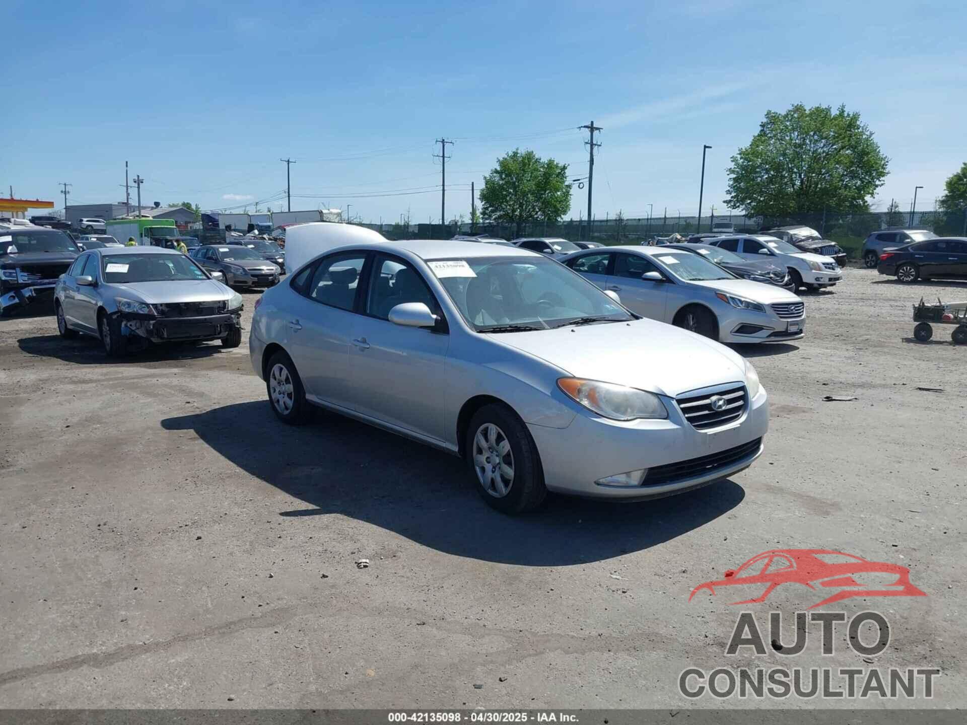 HYUNDAI ELANTRA 2009 - KMHDU46D09U597398