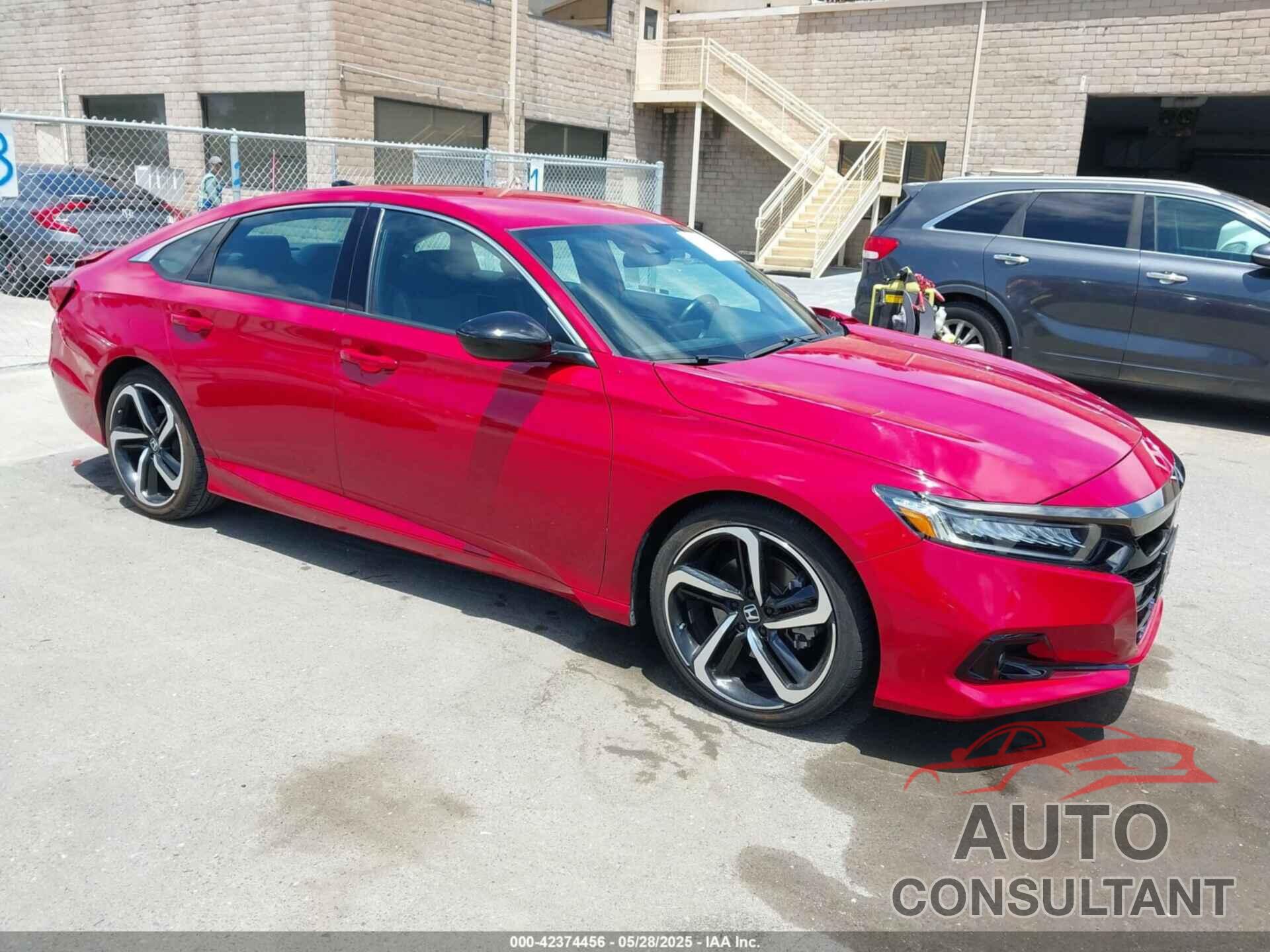 HONDA ACCORD 2021 - 1HGCV1F32MA091991