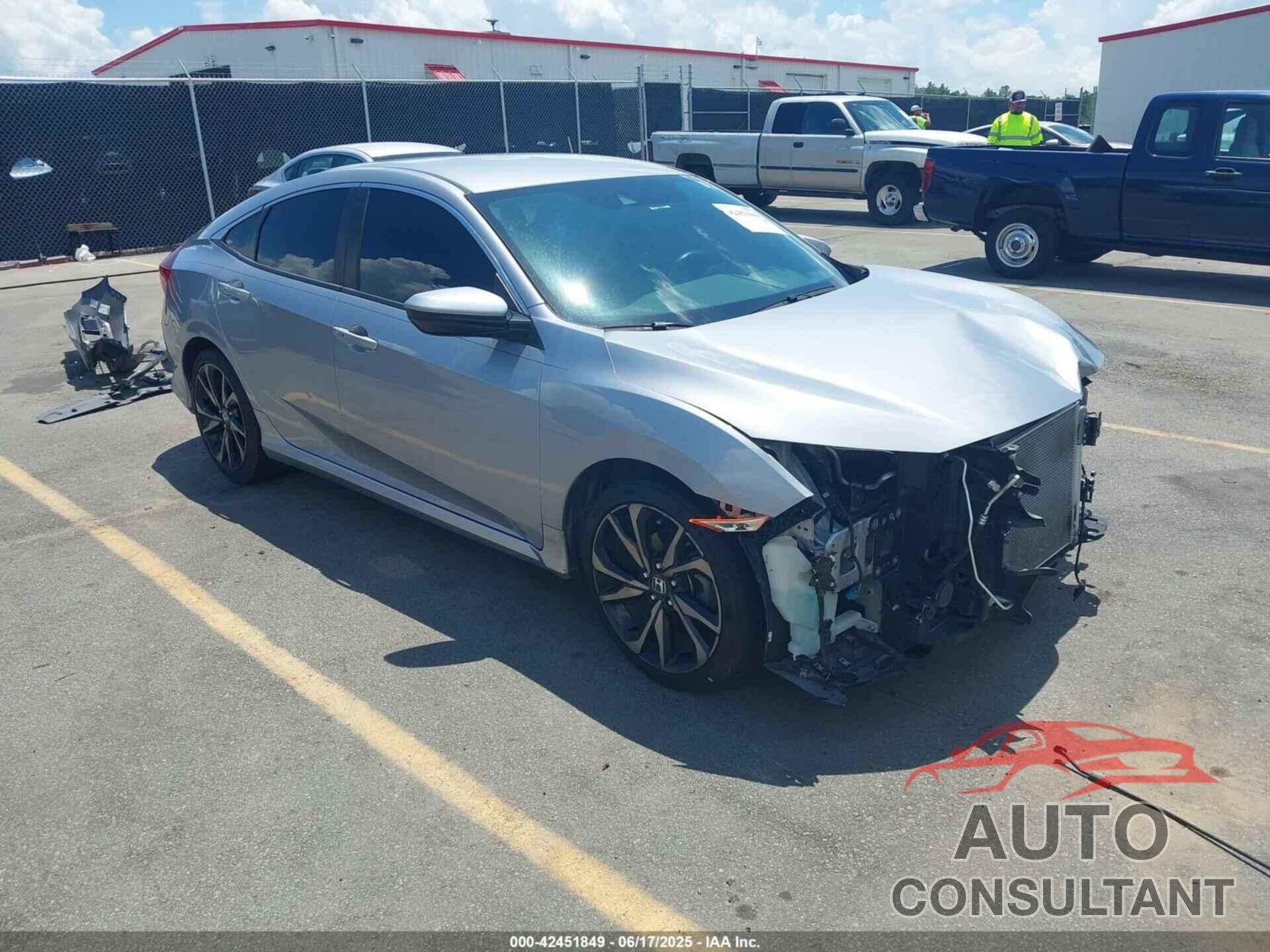 HONDA CIVIC 2019 - 2HGFC2F83KH598630