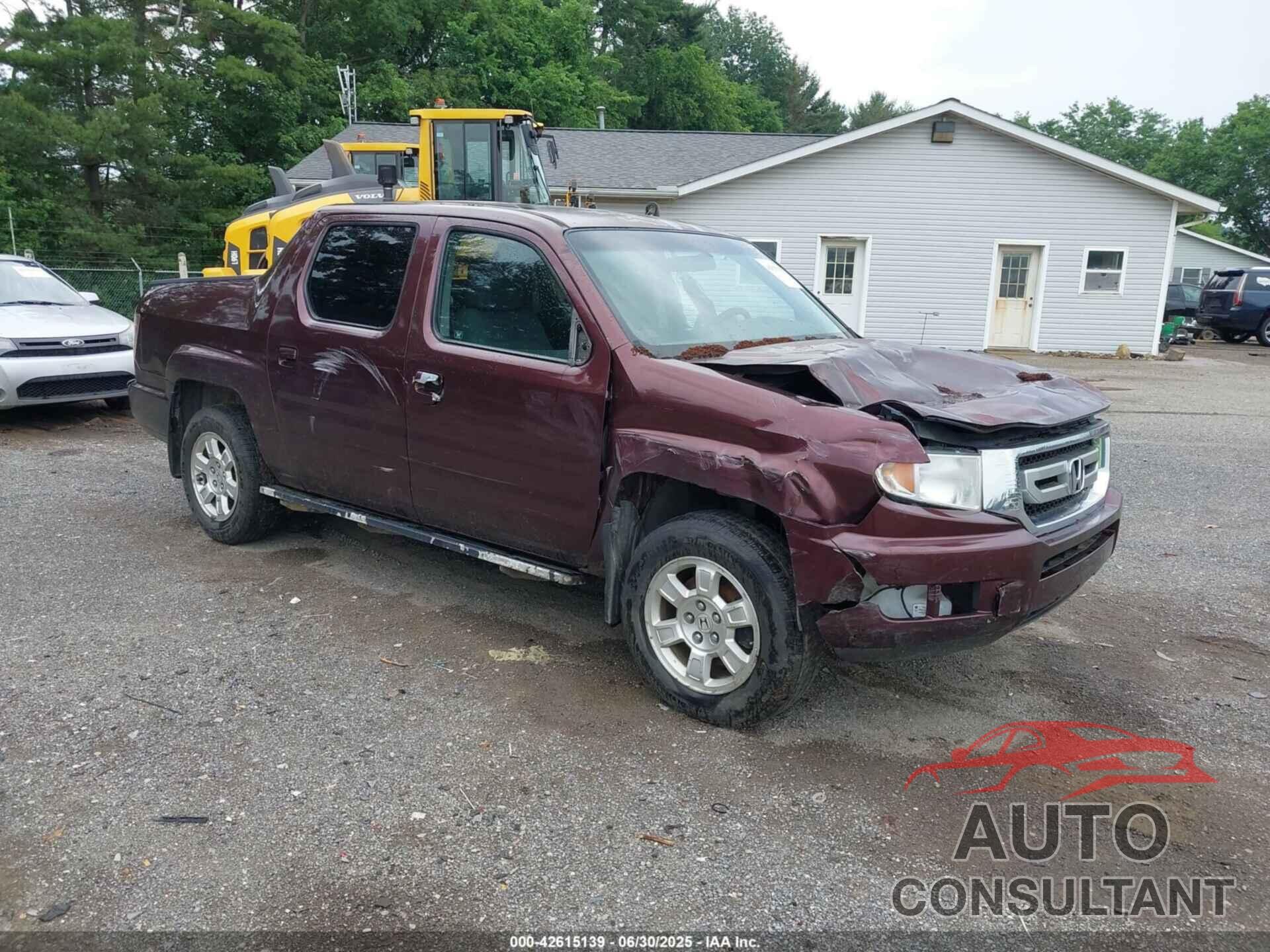 HONDA RIDGELINE 2010 - 5FPYK1F47AB005848