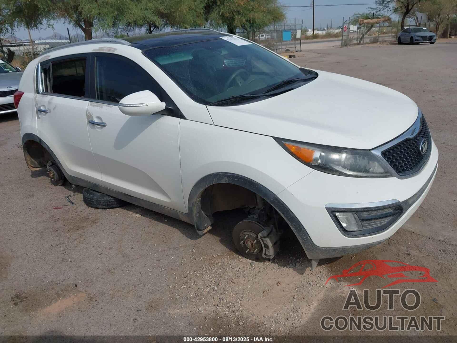 KIA SPORTAGE 2015 - KNDPC3ACXF7770349