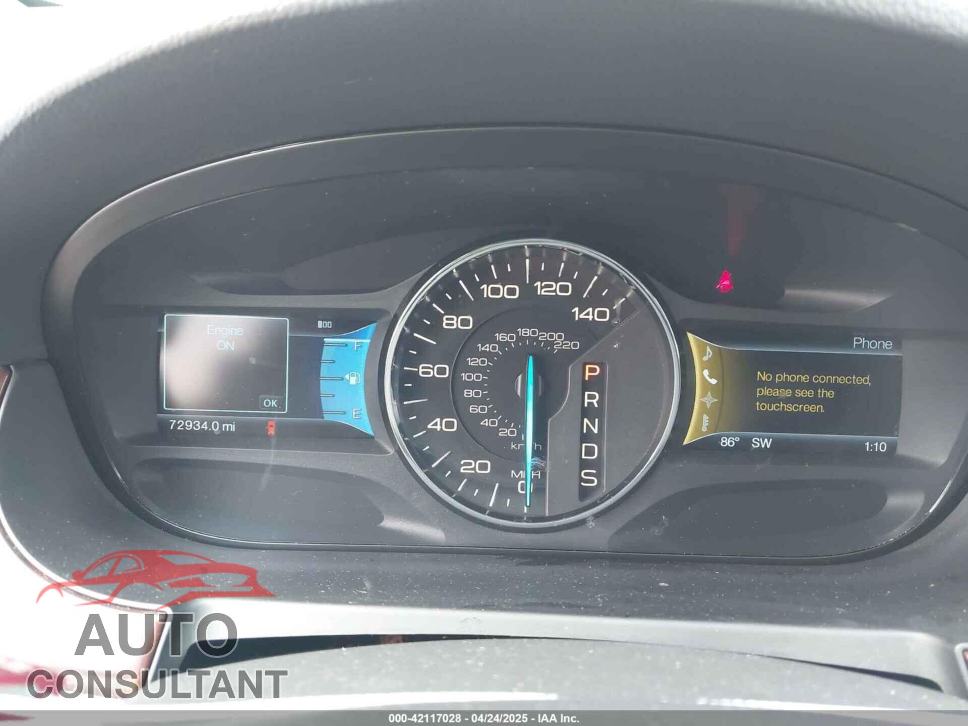 FORD EDGE 2013 - 2FMDK3KC9DBE18304