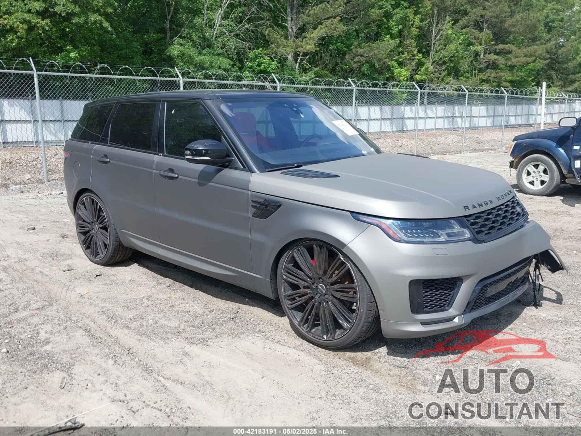 LAND ROVER RANGE ROVER SPORT 2018 - SALWV2SV8JA807970