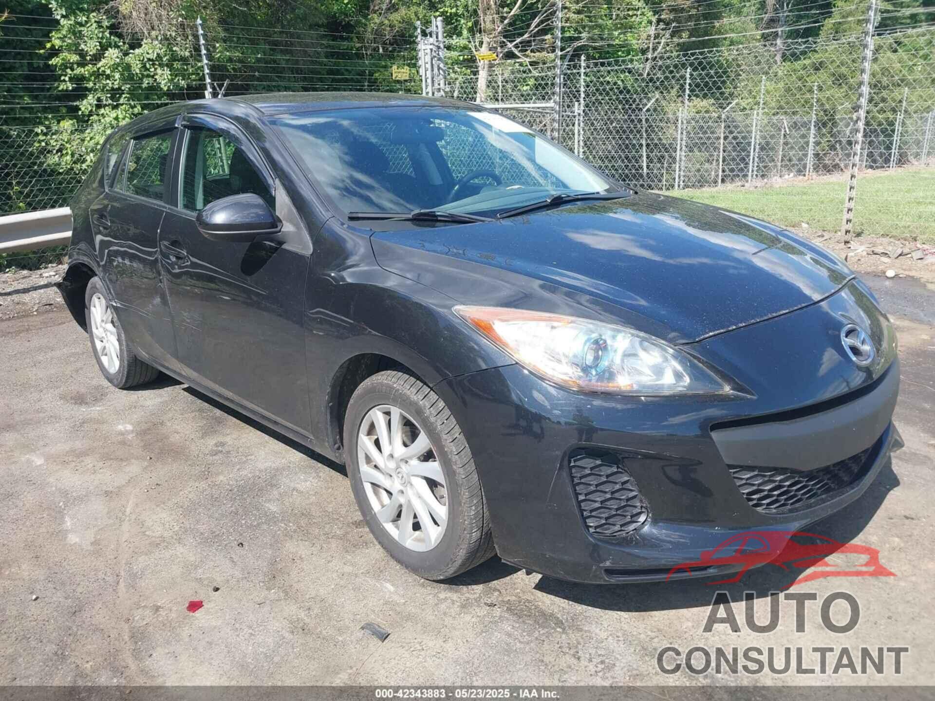 MAZDA MAZDA3 2012 - JM1BL1L77C1550308
