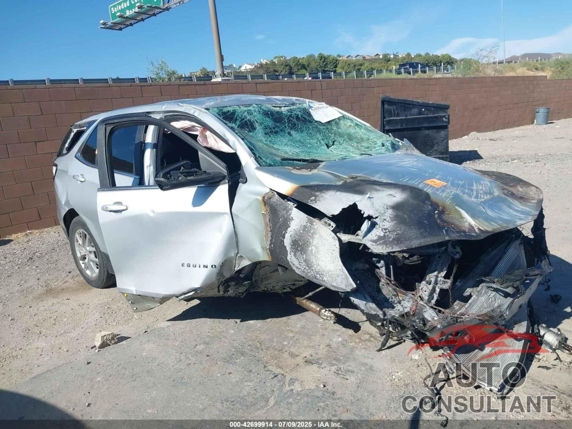 CHEVROLET EQUINOX 2022 - 3GNAXKEV6NL160546