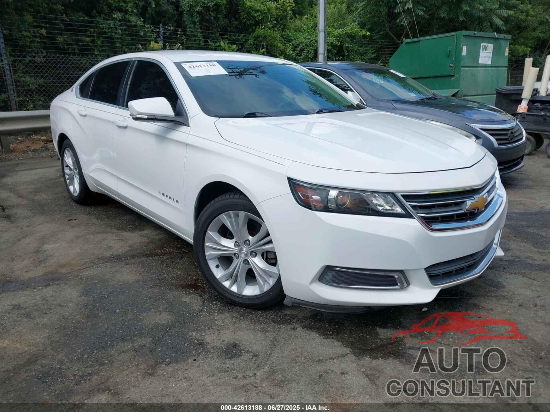 CHEVROLET IMPALA 2014 - 2G1125S36E9152468