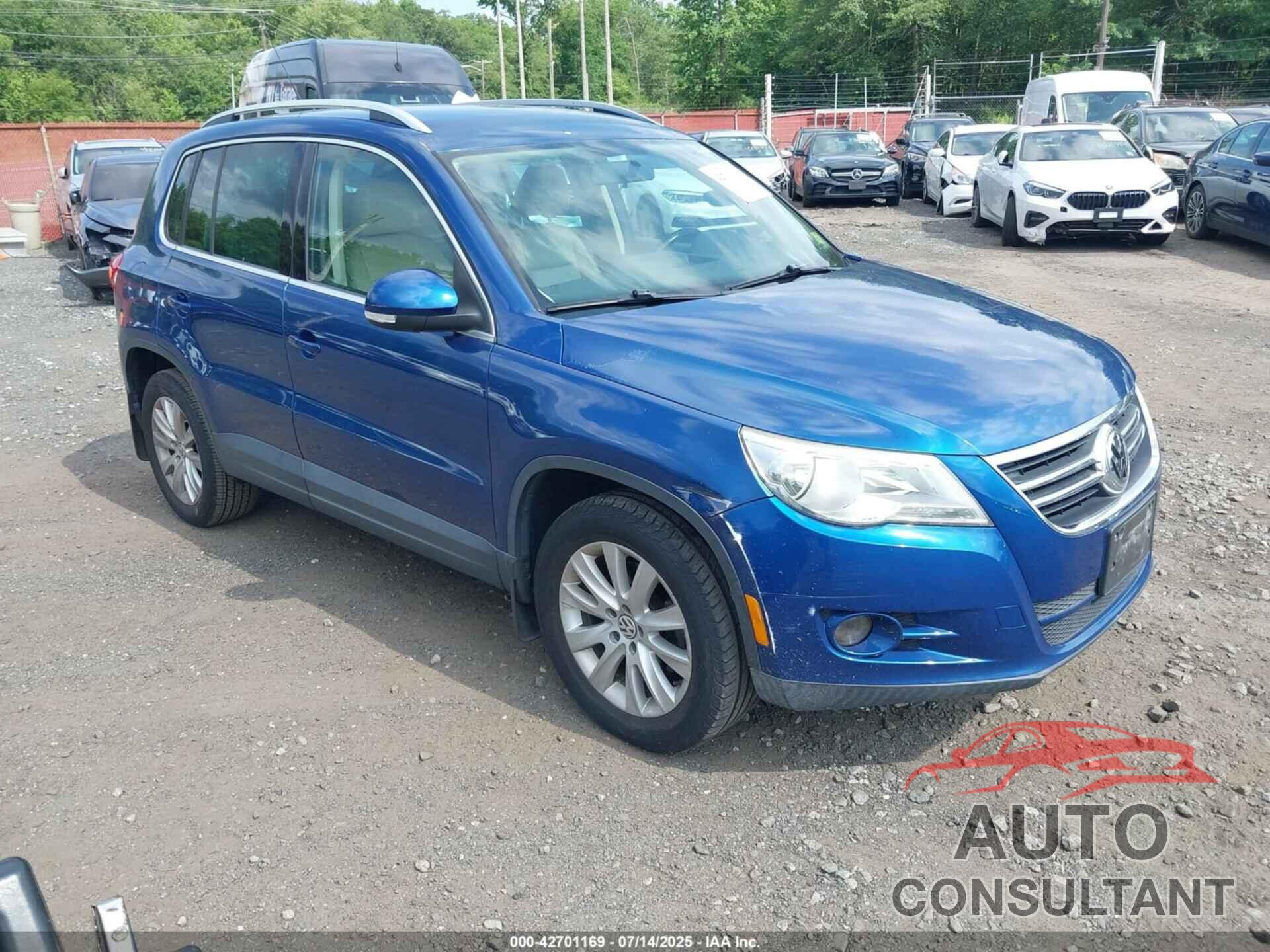 VOLKSWAGEN TIGUAN 2010 - WVGAV7AX3AW509052