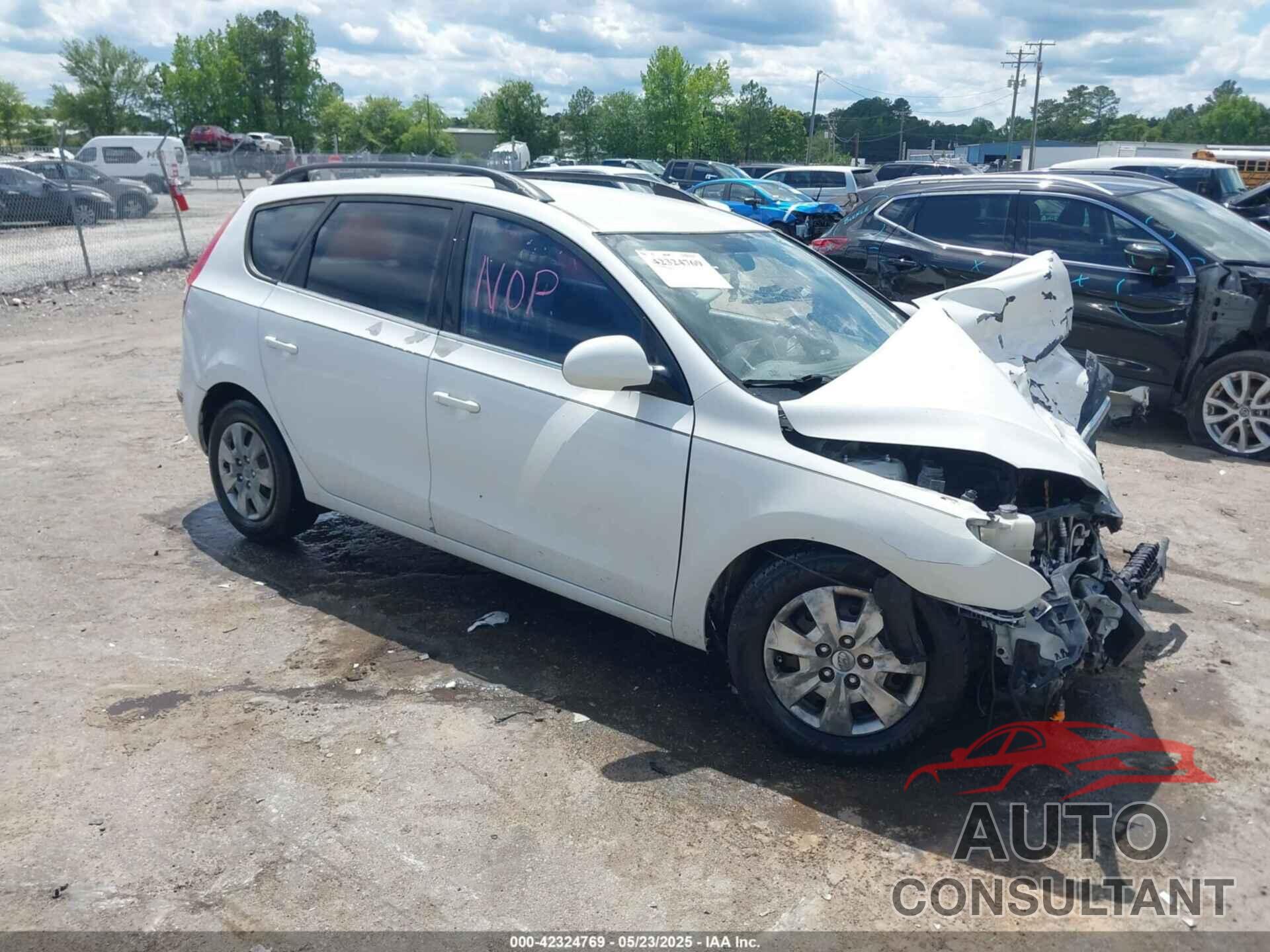 HYUNDAI ELANTRA TOURING 2010 - KMHDC8AE3AU052990