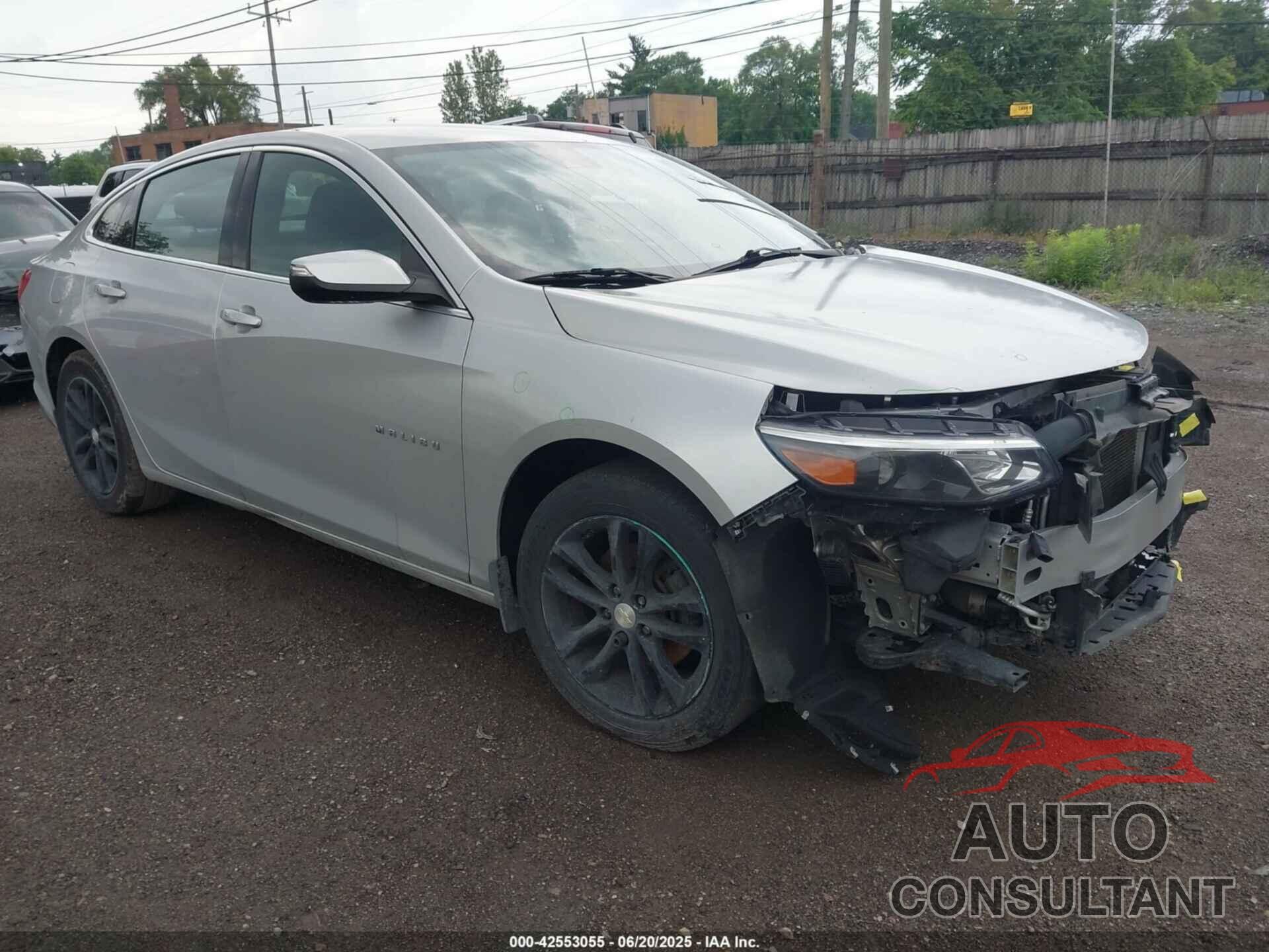 CHEVROLET MALIBU 2016 - 1G1ZE5ST3GF358092