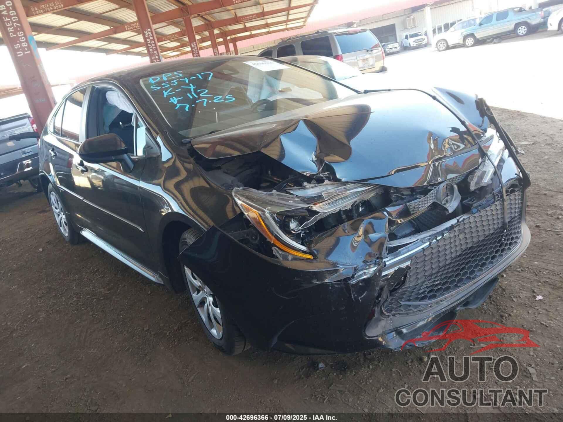 TOYOTA COROLLA 2021 - 5YFEPMAE3MP265056