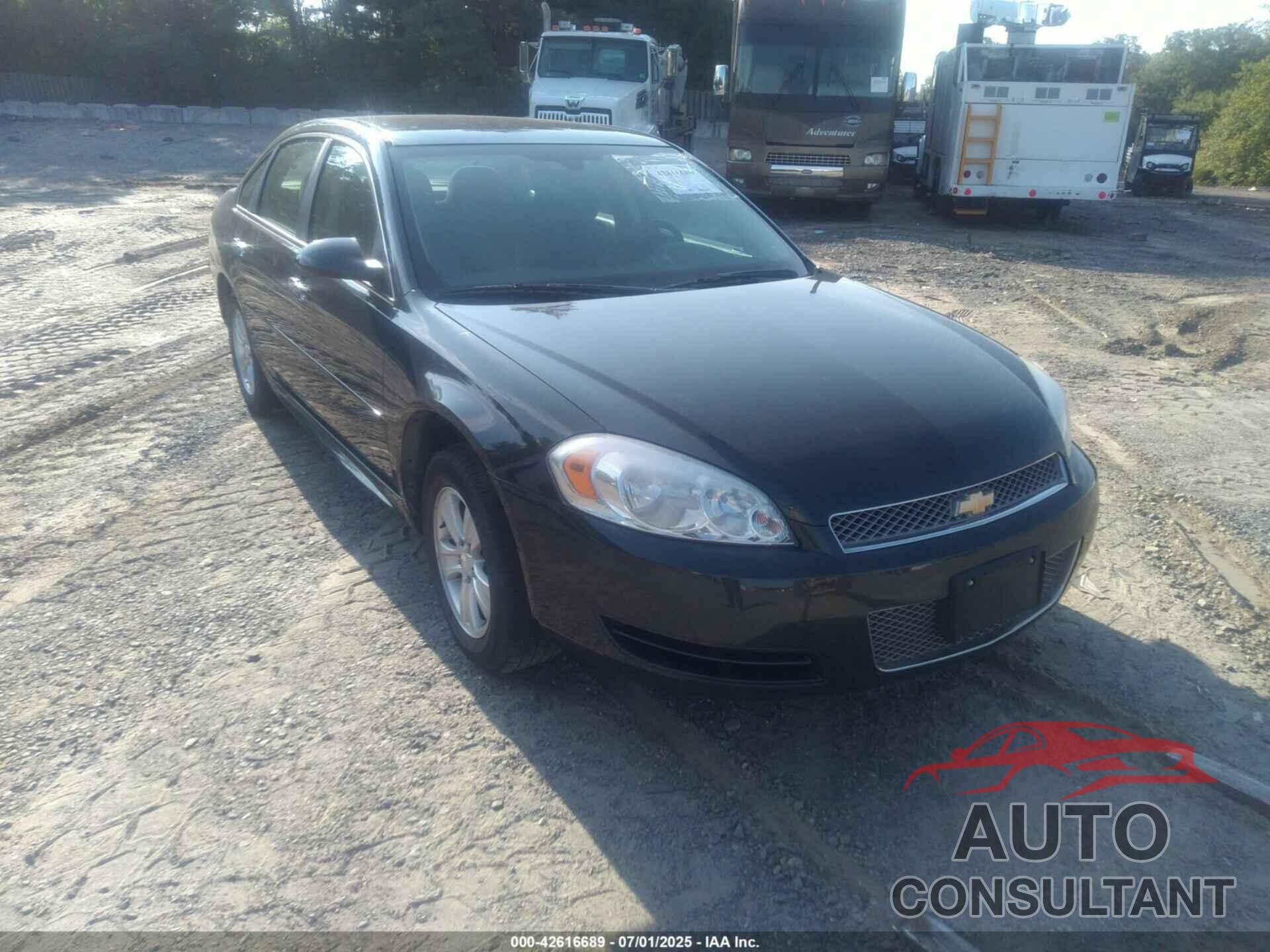 CHEVROLET IMPALA 2012 - 2G1WA5E37C1320943