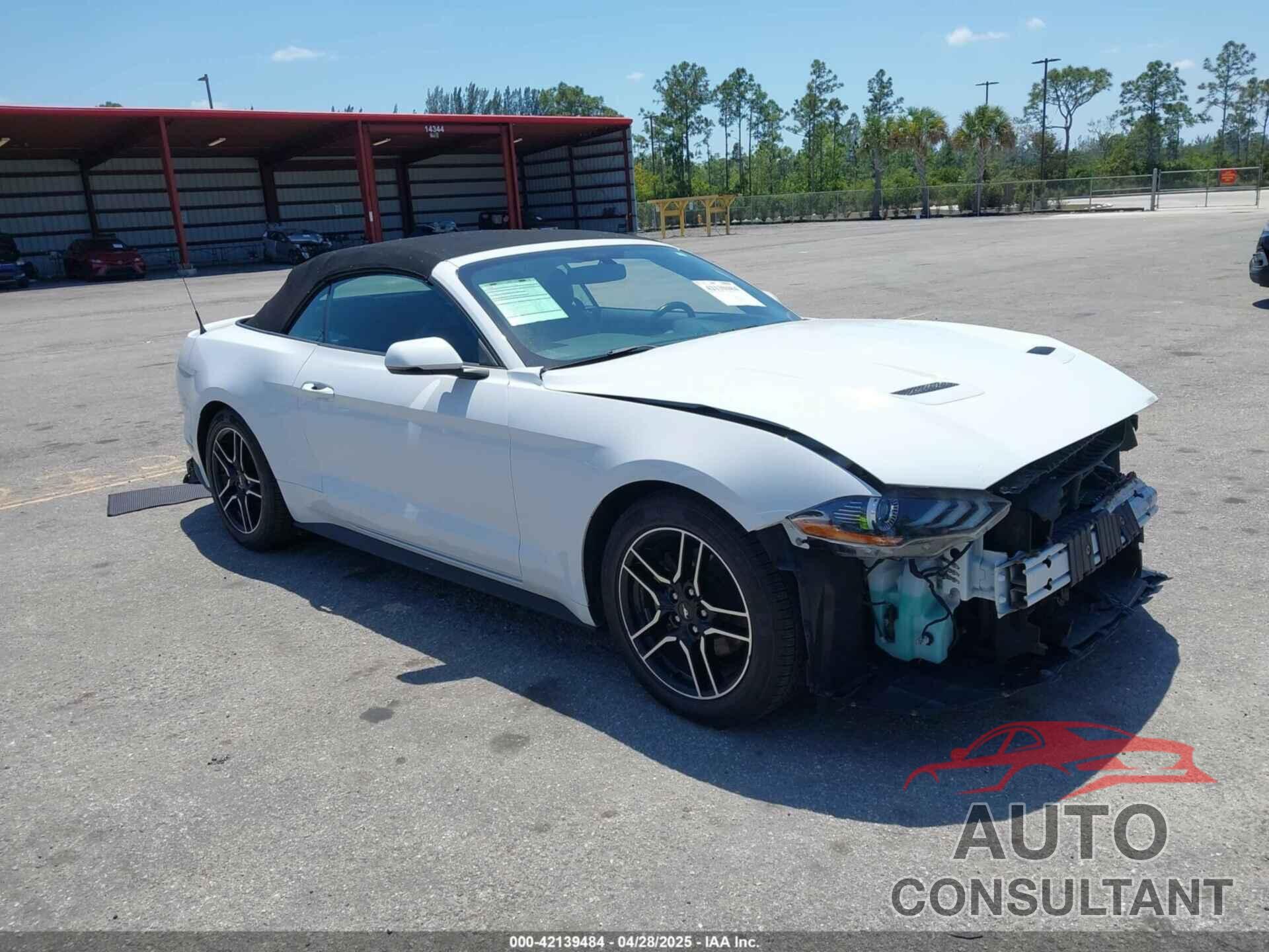 FORD MUSTANG 2018 - 1FATP8UHXJ5138839