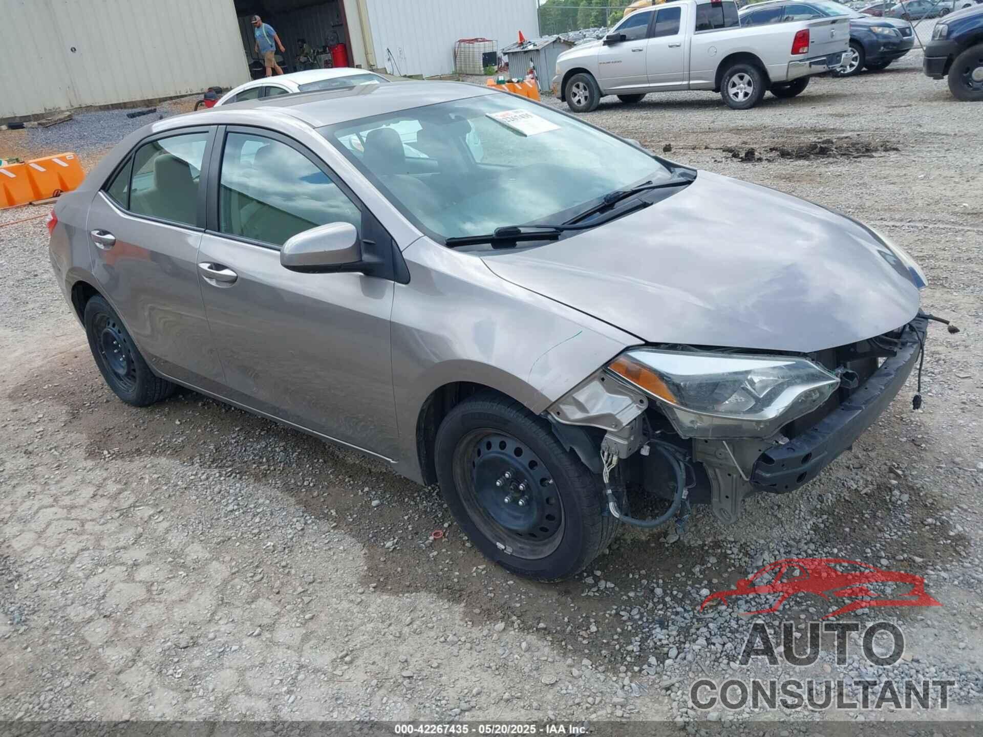 TOYOTA COROLLA 2016 - 5YFBURHE7GP382089