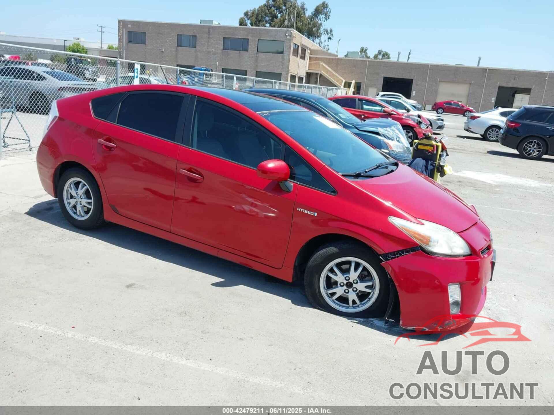TOYOTA PRIUS 2010 - JTDKN3DU2A5119780
