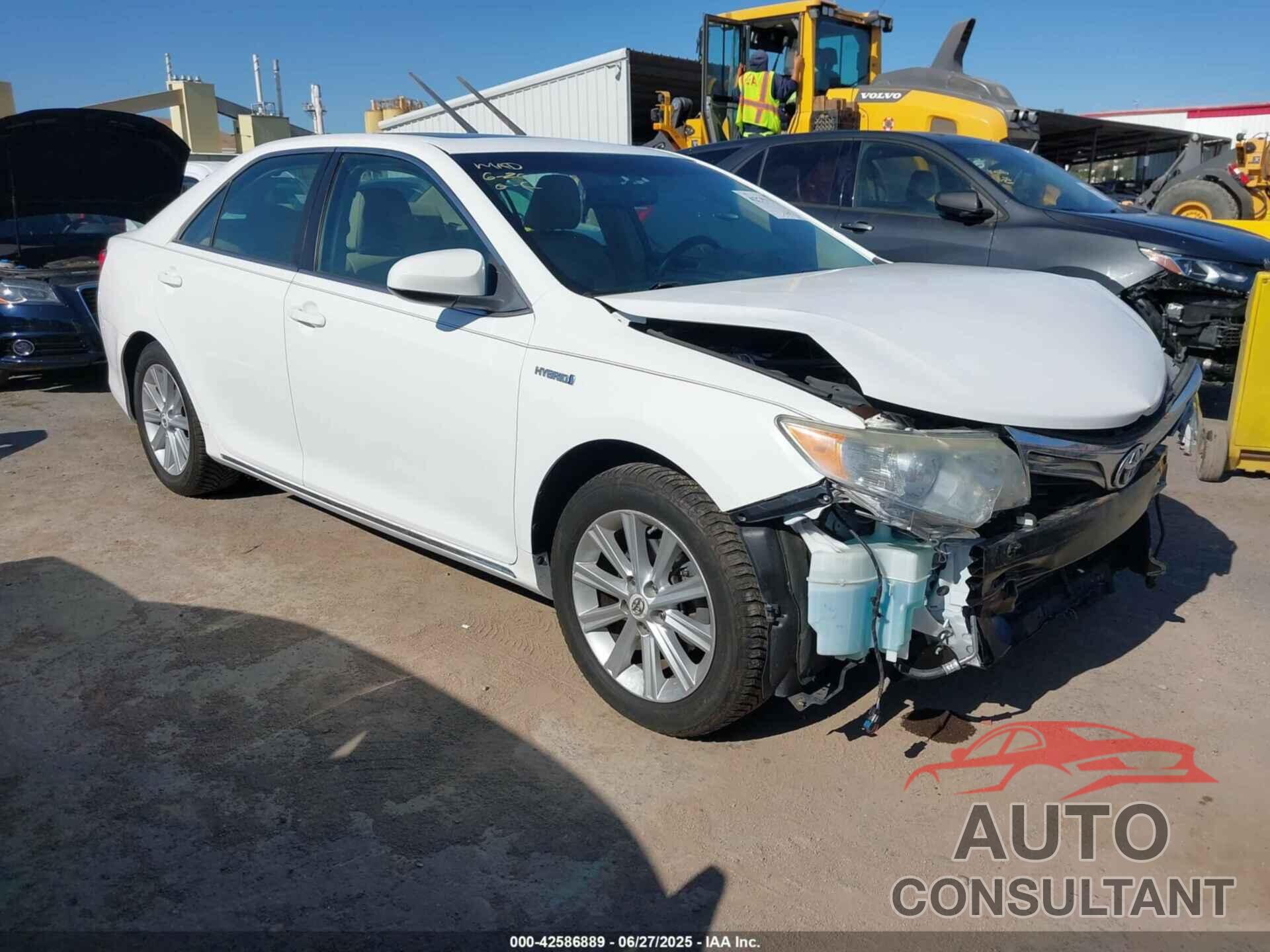 TOYOTA CAMRY HYBRID 2013 - 4T1BD1FK5DU067702
