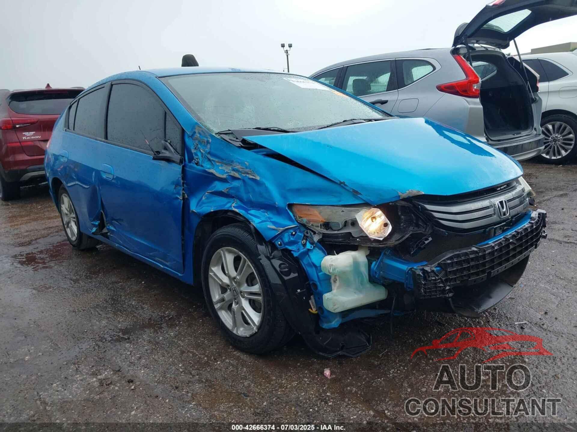 HONDA INSIGHT 2010 - JHMZE2H72AS019191