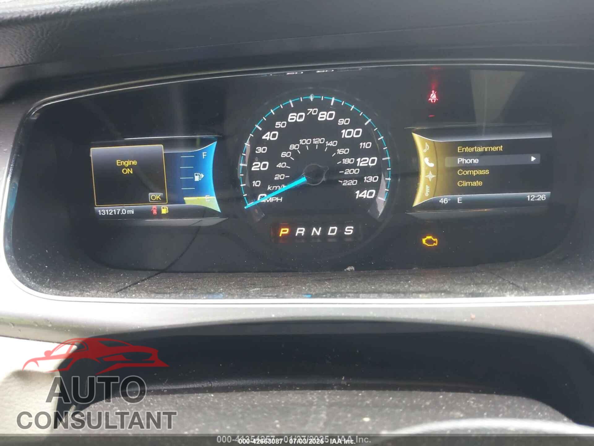FORD TAURUS 2013 - 1FAHP2E81DG228830