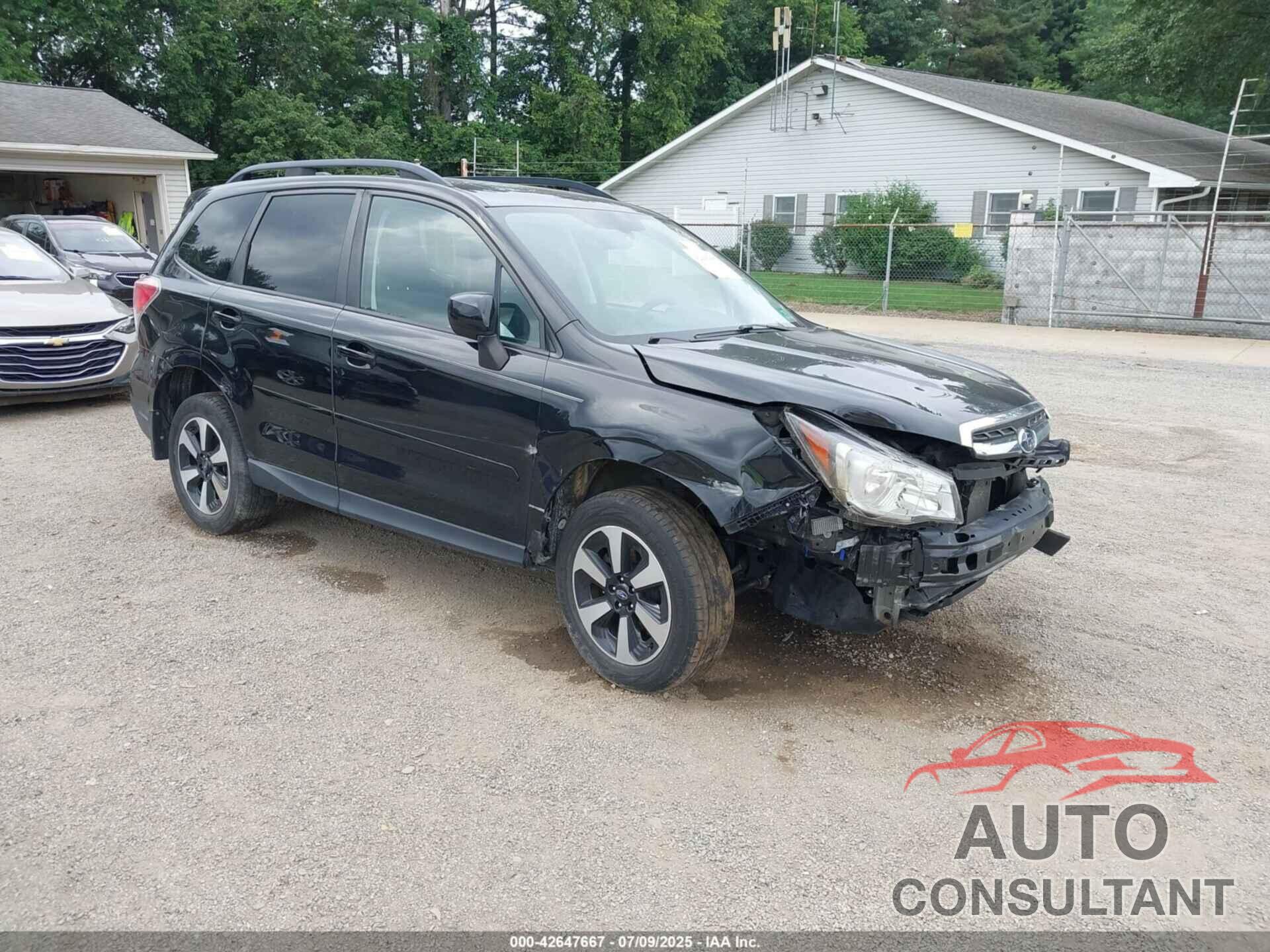 SUBARU FORESTER 2018 - JF2SJAEC1JH605082