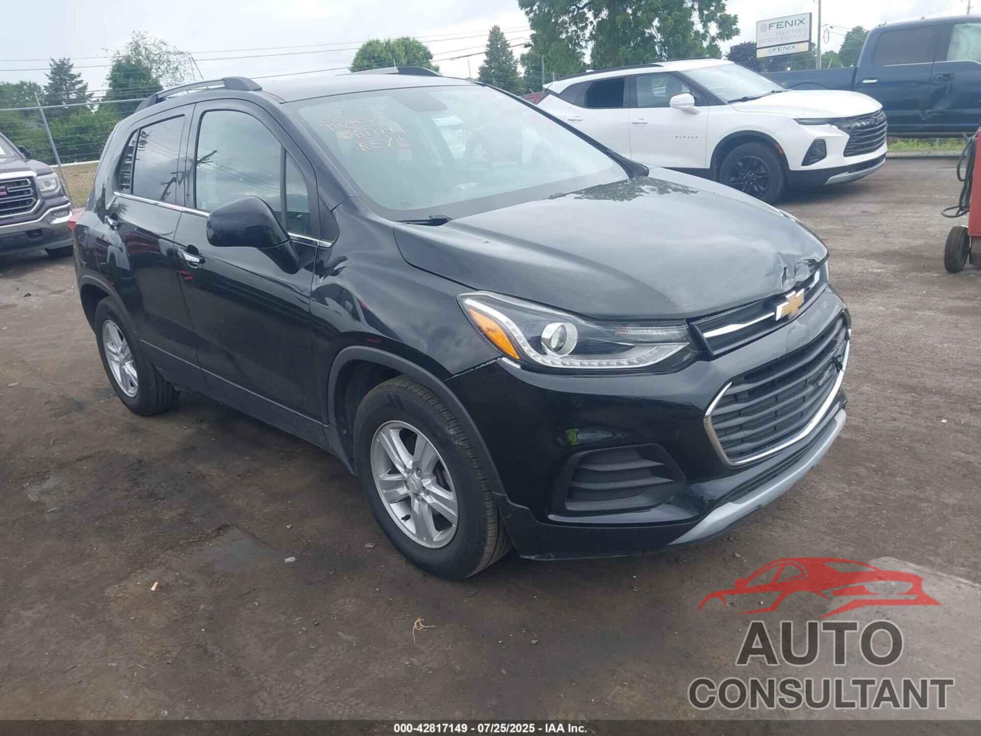 CHEVROLET TRAX 2020 - KL7CJLSB7LB054640