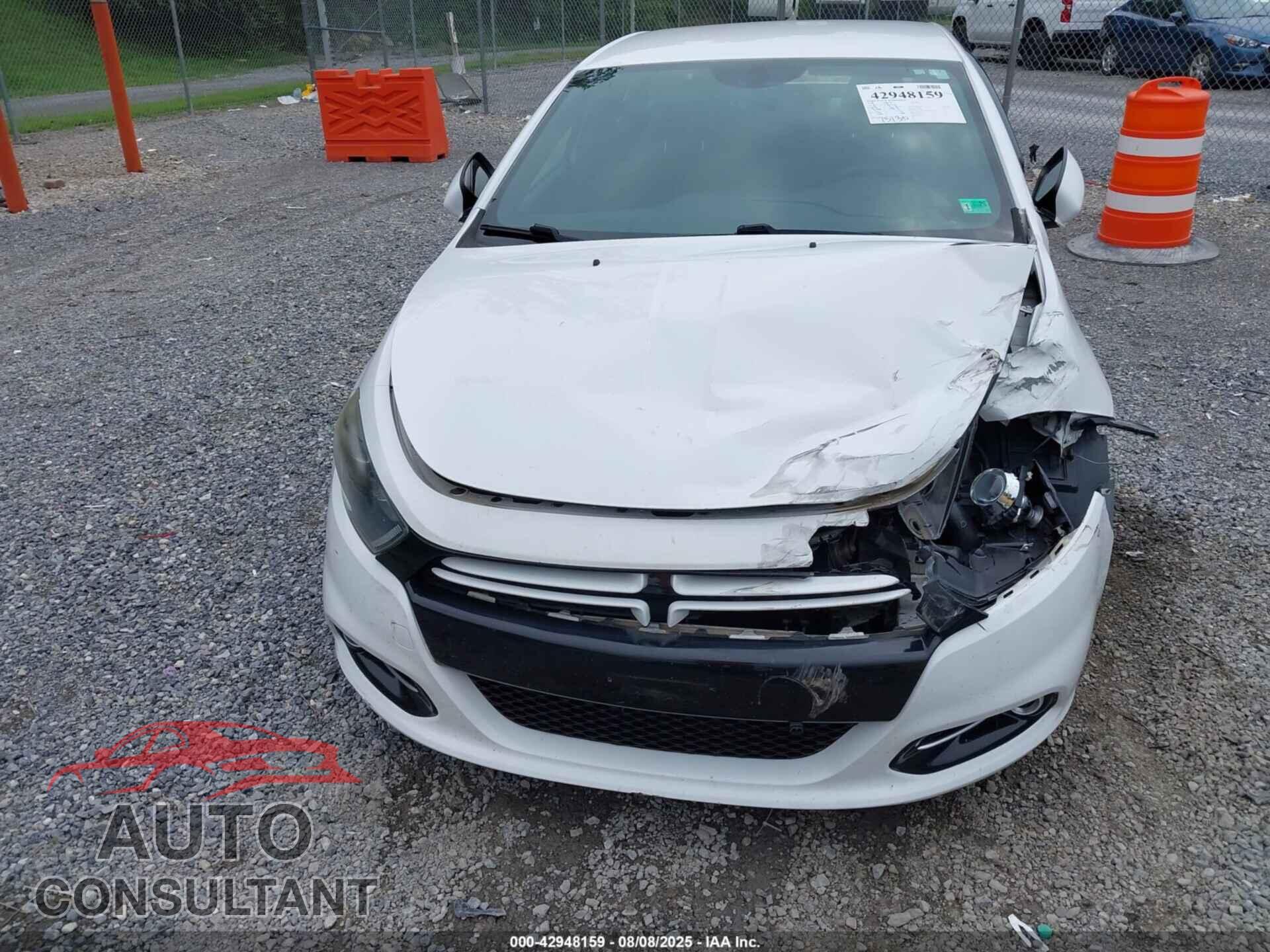 DODGE DART 2013 - 1C3CDFBAXDD122829