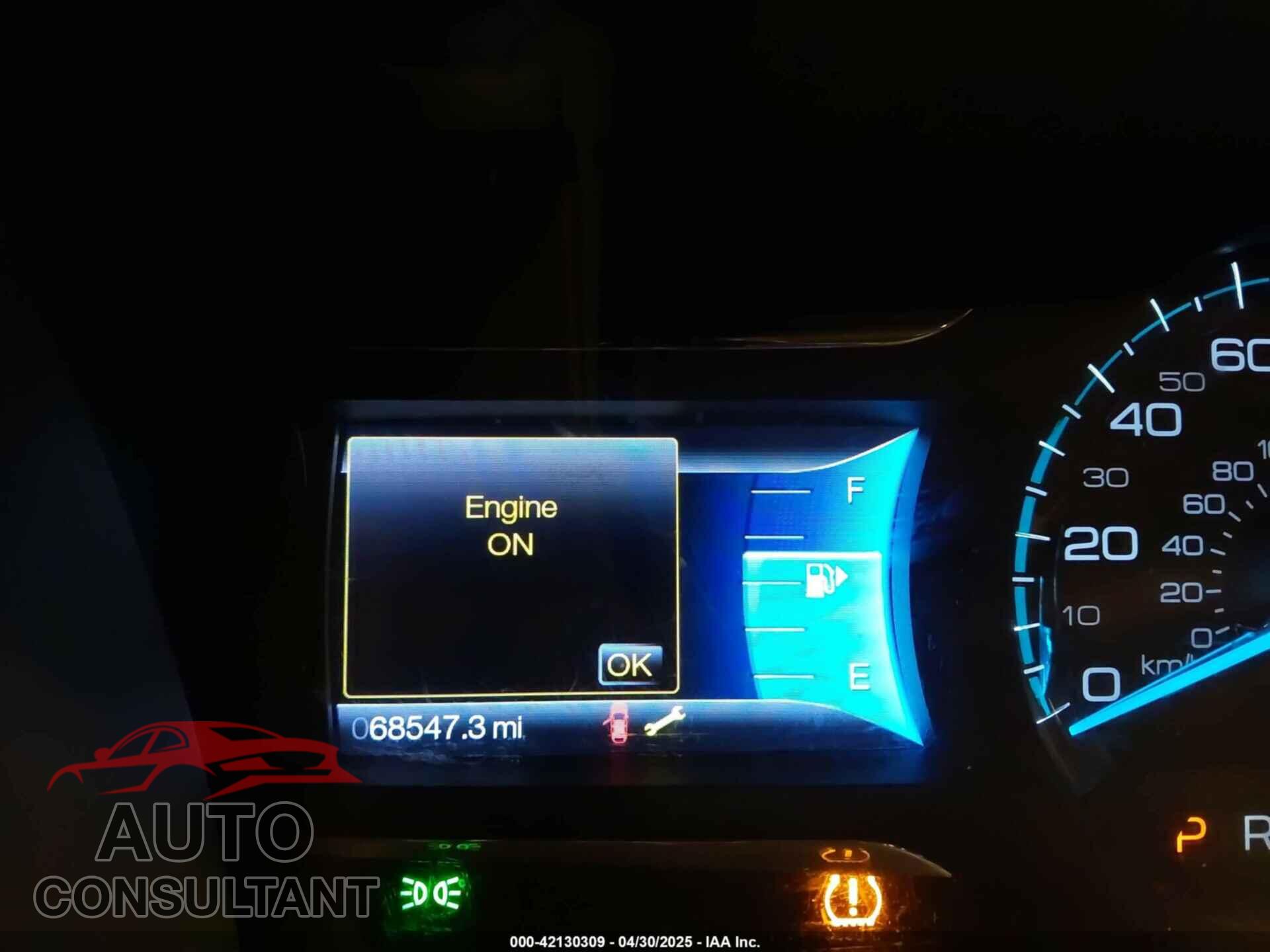 FORD FLEX 2013 - 2FMGK5D87DBD26089