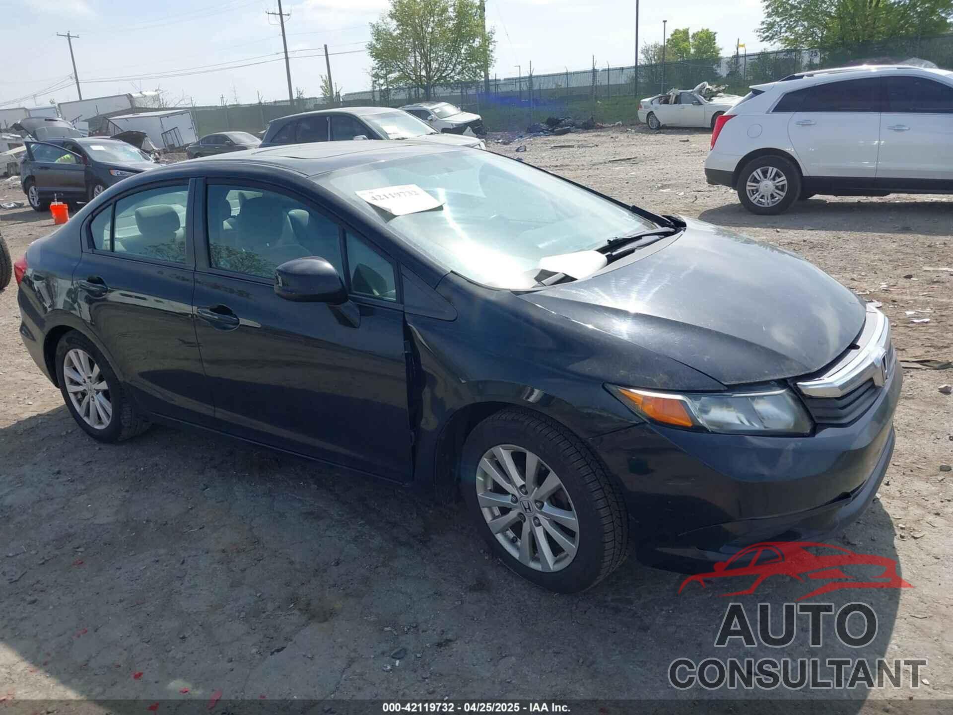 HONDA CIVIC 2012 - 19XFB2F83CE317053