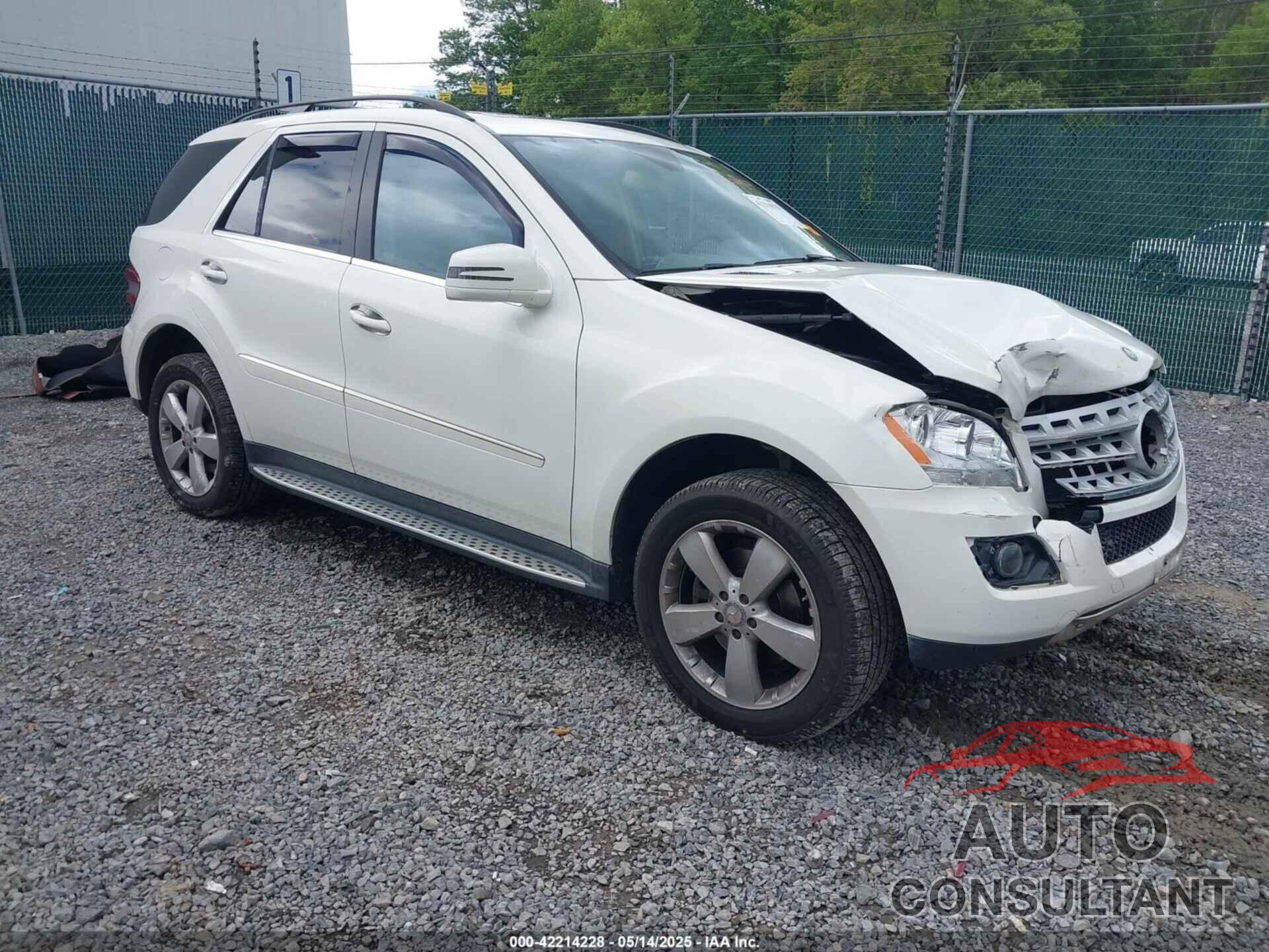 MERCEDES-BENZ ML 350 2011 - 4JGBB8GB9BA733293
