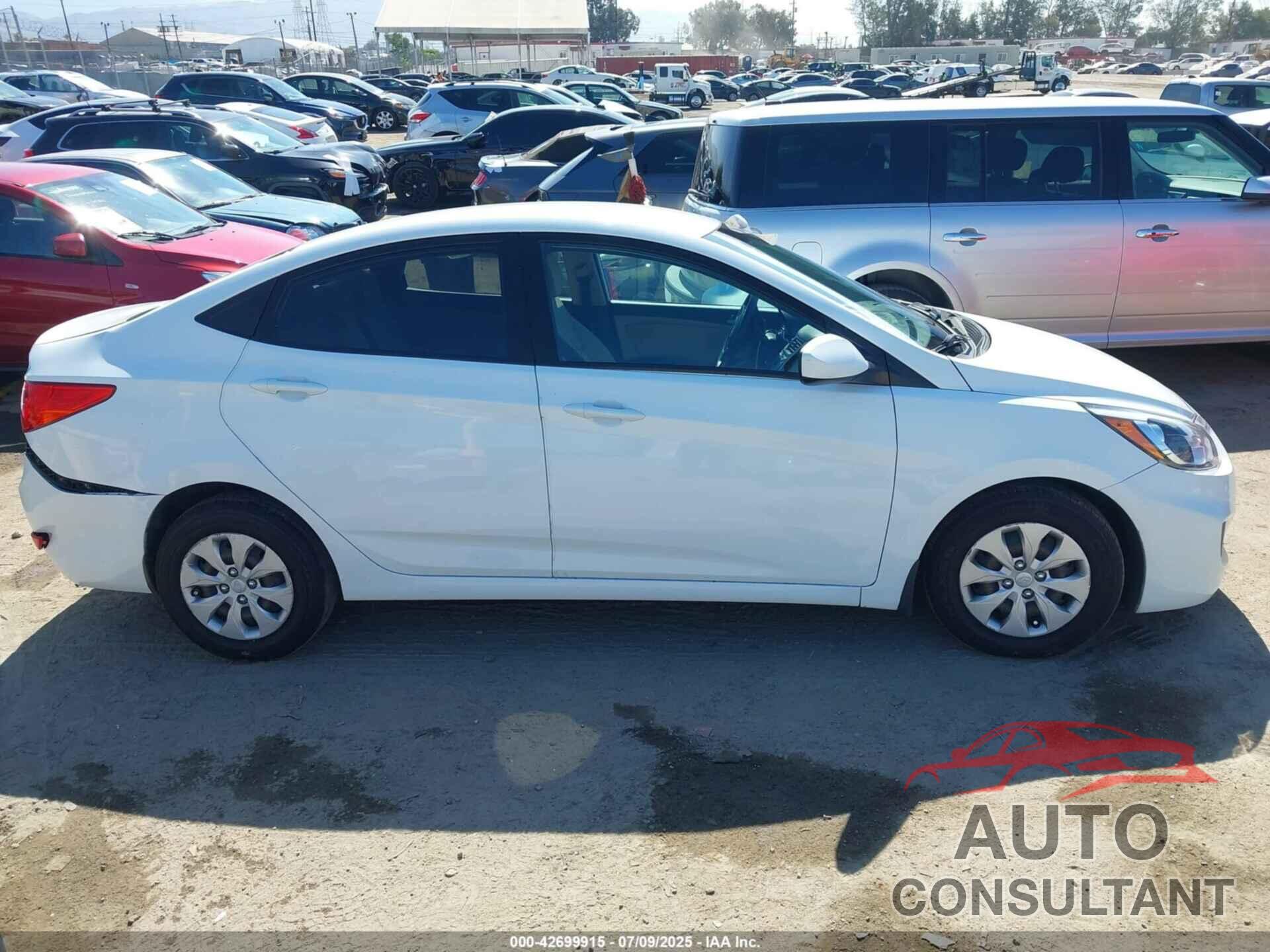 HYUNDAI ACCENT 2016 - KMHCT4AE2GU160871