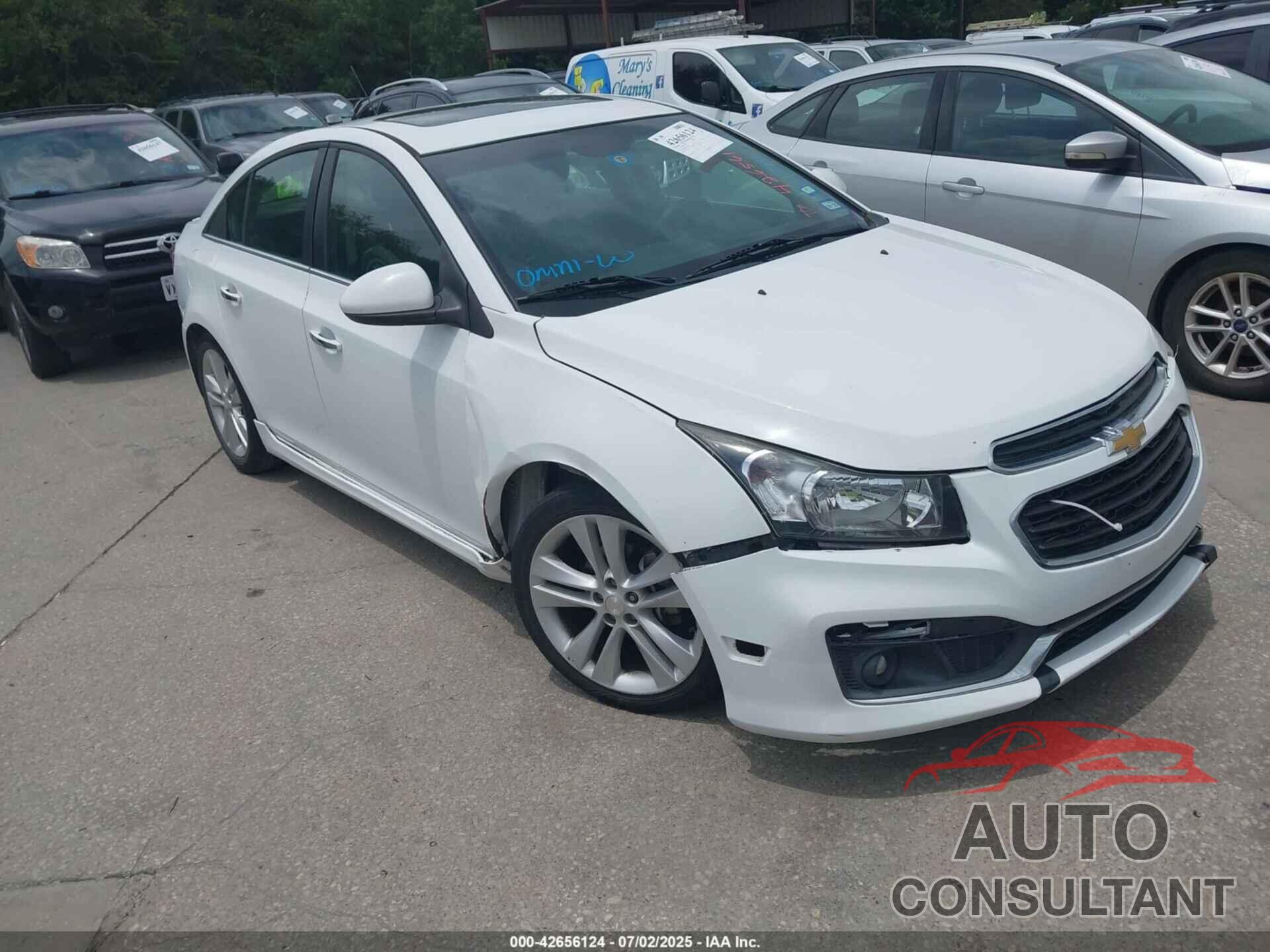 CHEVROLET CRUZE 2015 - 1G1PG5SB3F7181089