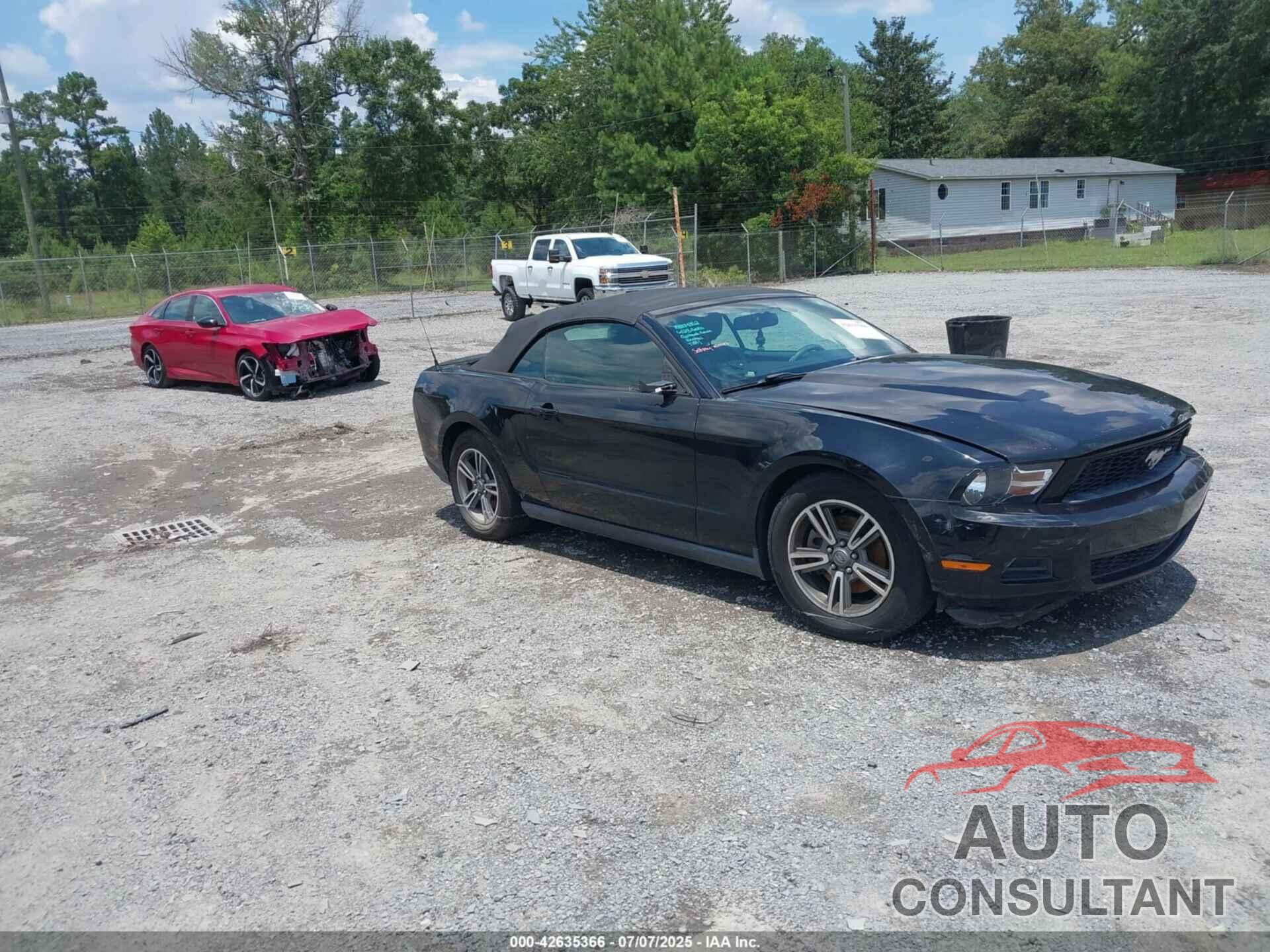 FORD MUSTANG 2012 - 1ZVBP8EM2C5235213