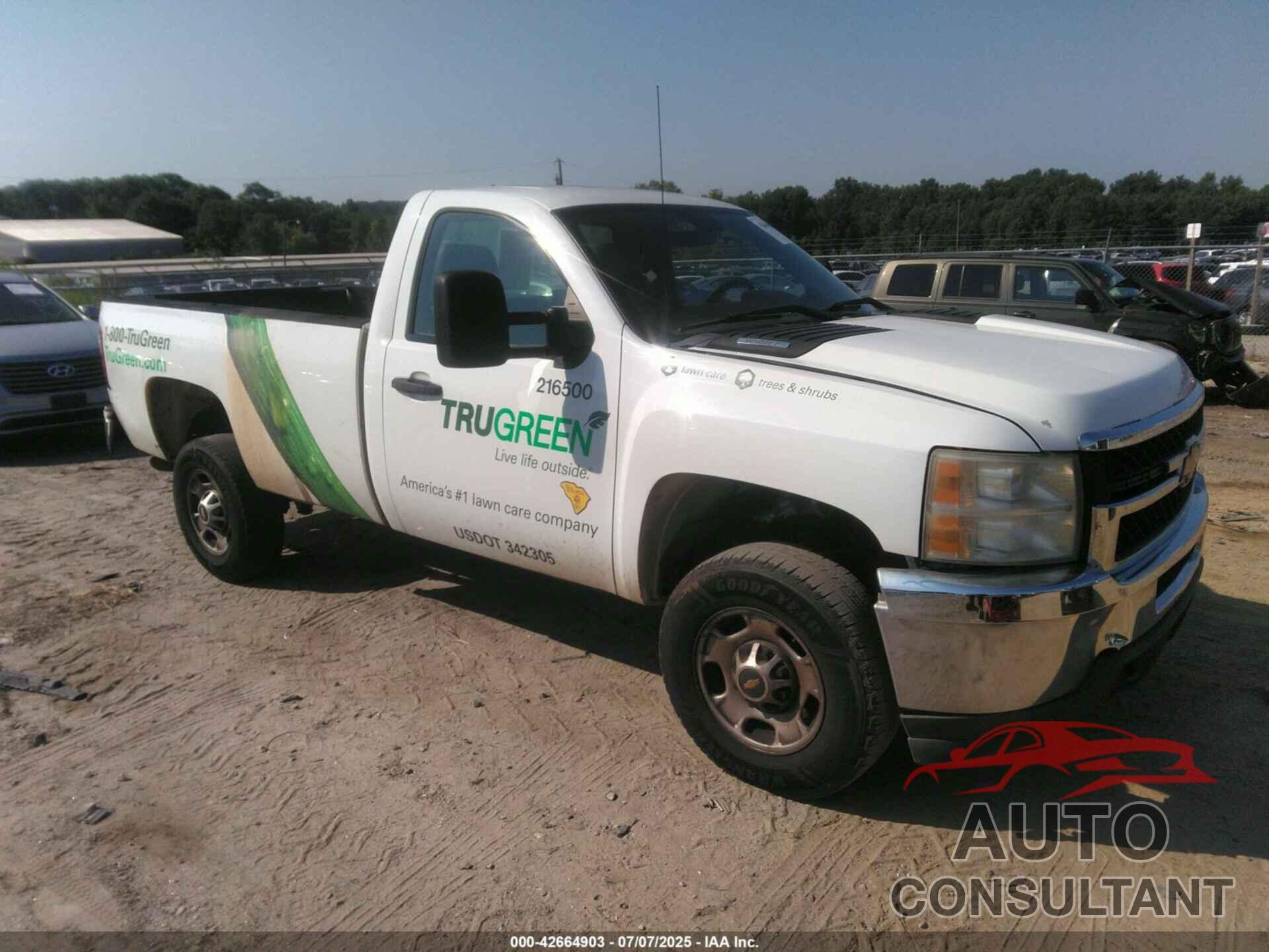 CHEVROLET SILVERADO 2500HD 2011 - 1GC0CVCG1BF135954