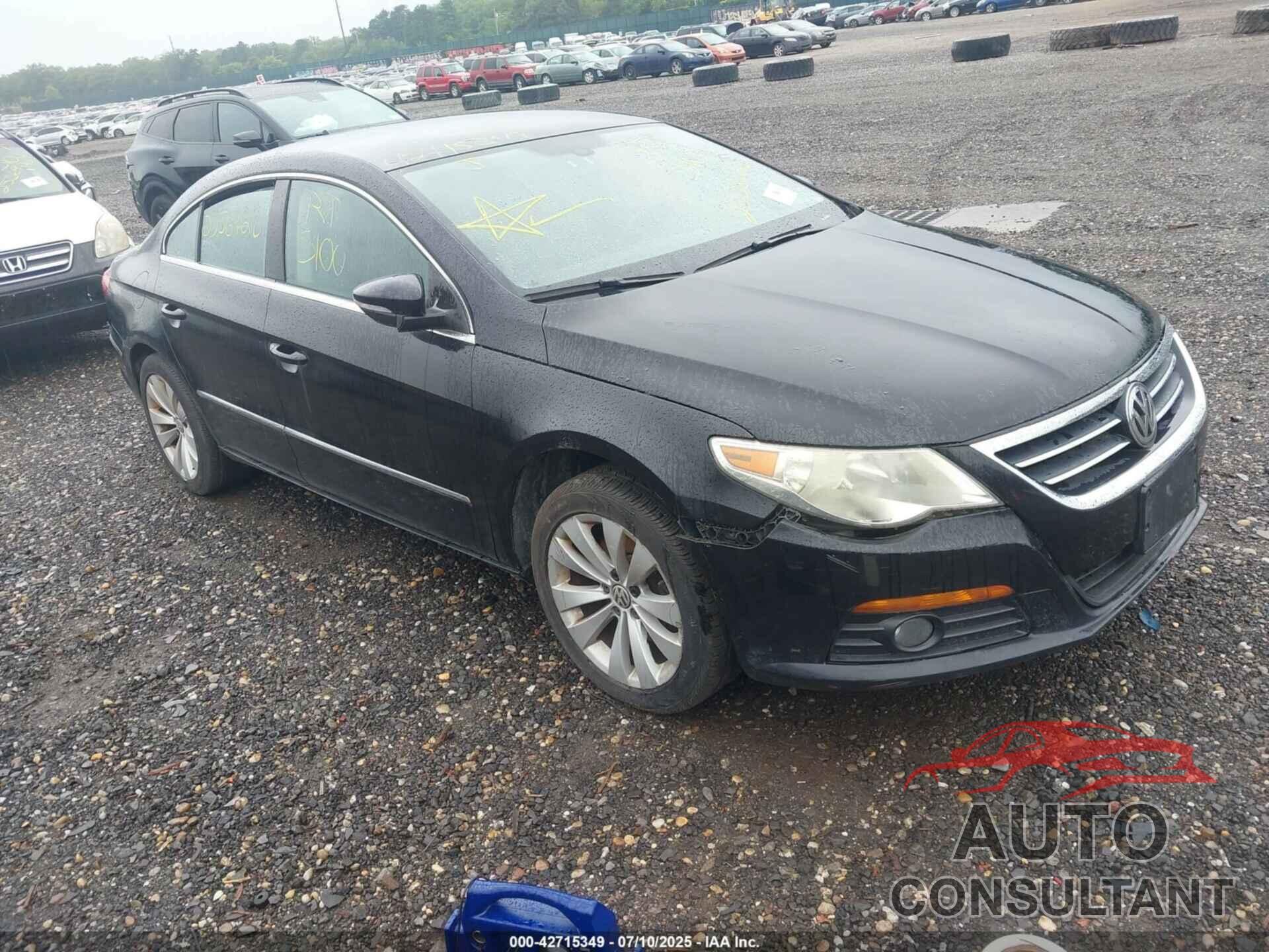 VOLKSWAGEN CC 2010 - WVWNL7AN9AE504258