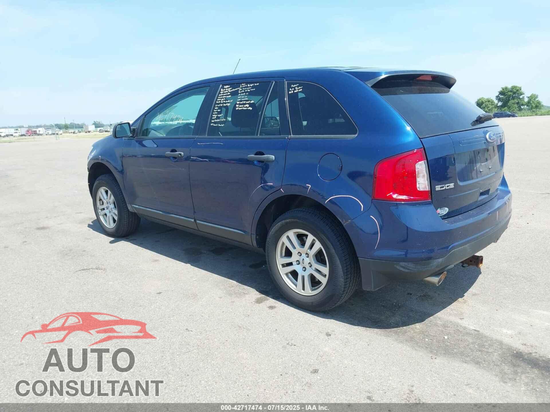 FORD EDGE 2012 - 2FMDK3GC2CBA92191