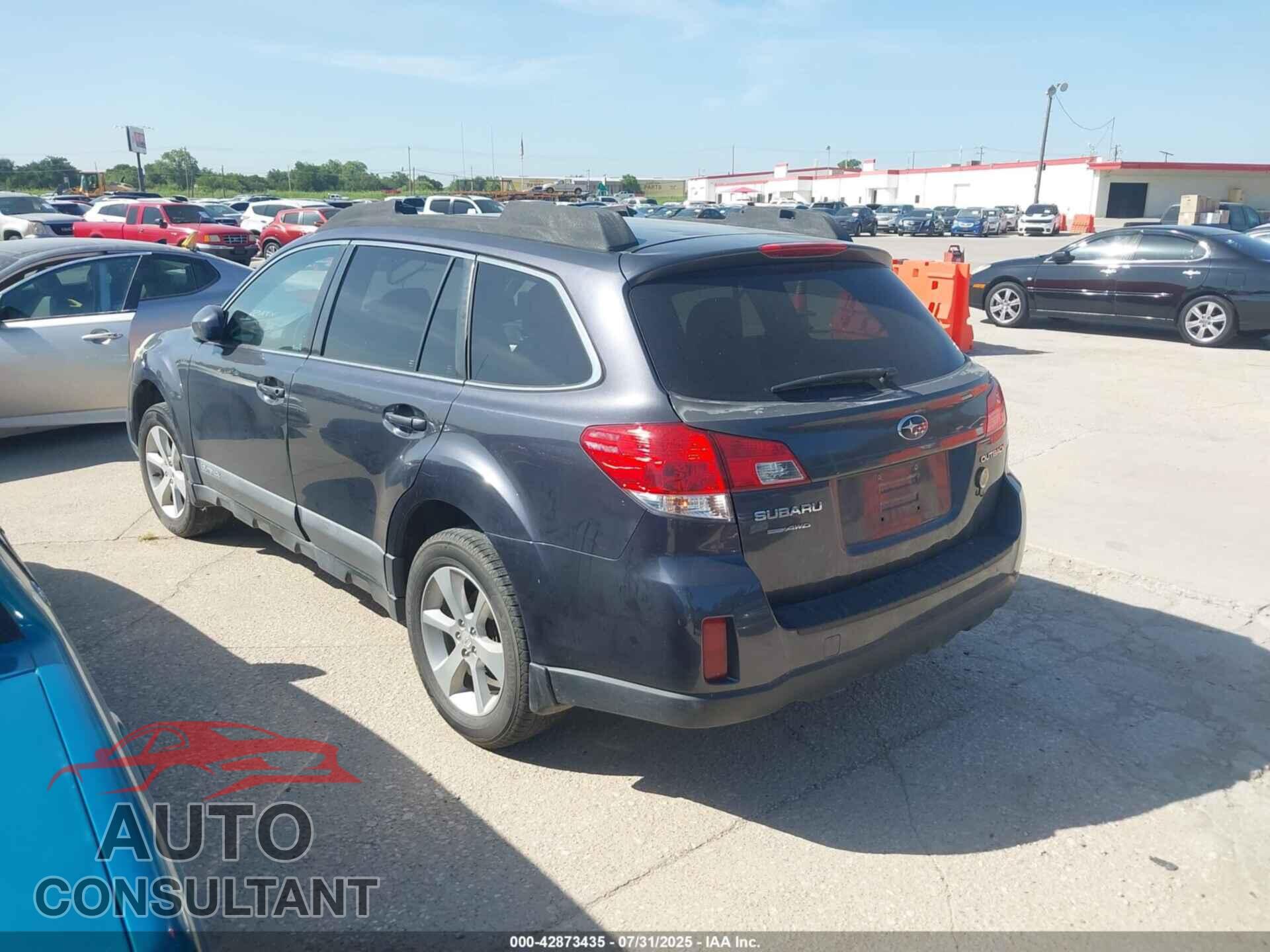 SUBARU OUTBACK 2013 - 4S4BRCCC3D3254047