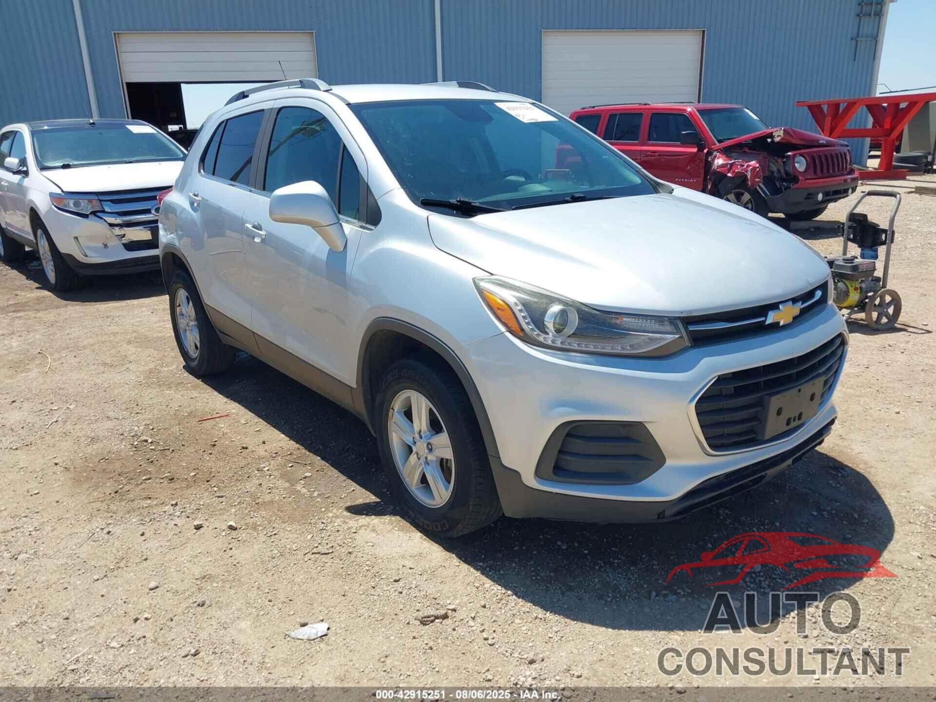 CHEVROLET TRAX 2017 - 3GNCJPSB6HL146927