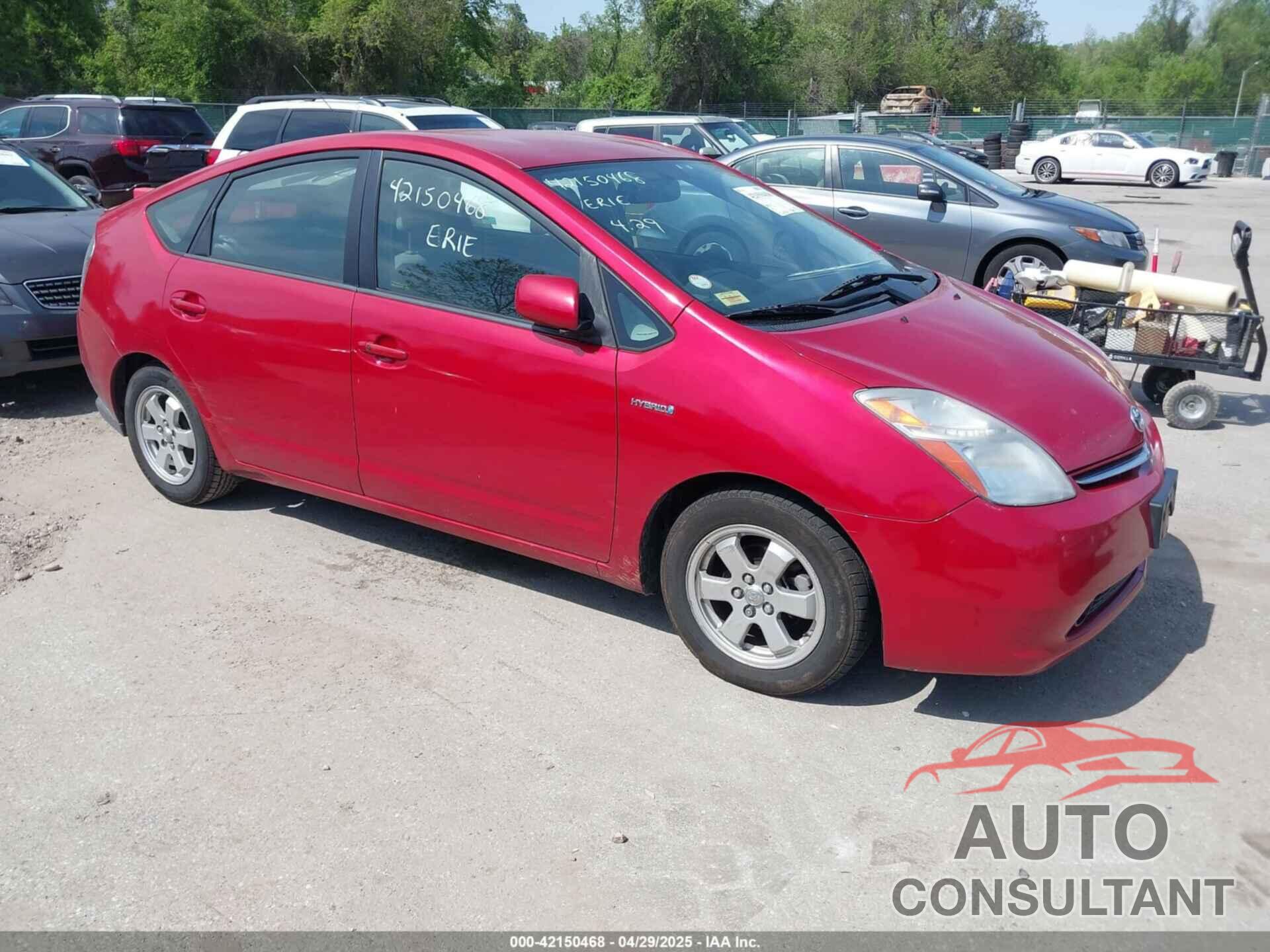 TOYOTA PRIUS 2009 - JTDKB20U293475940