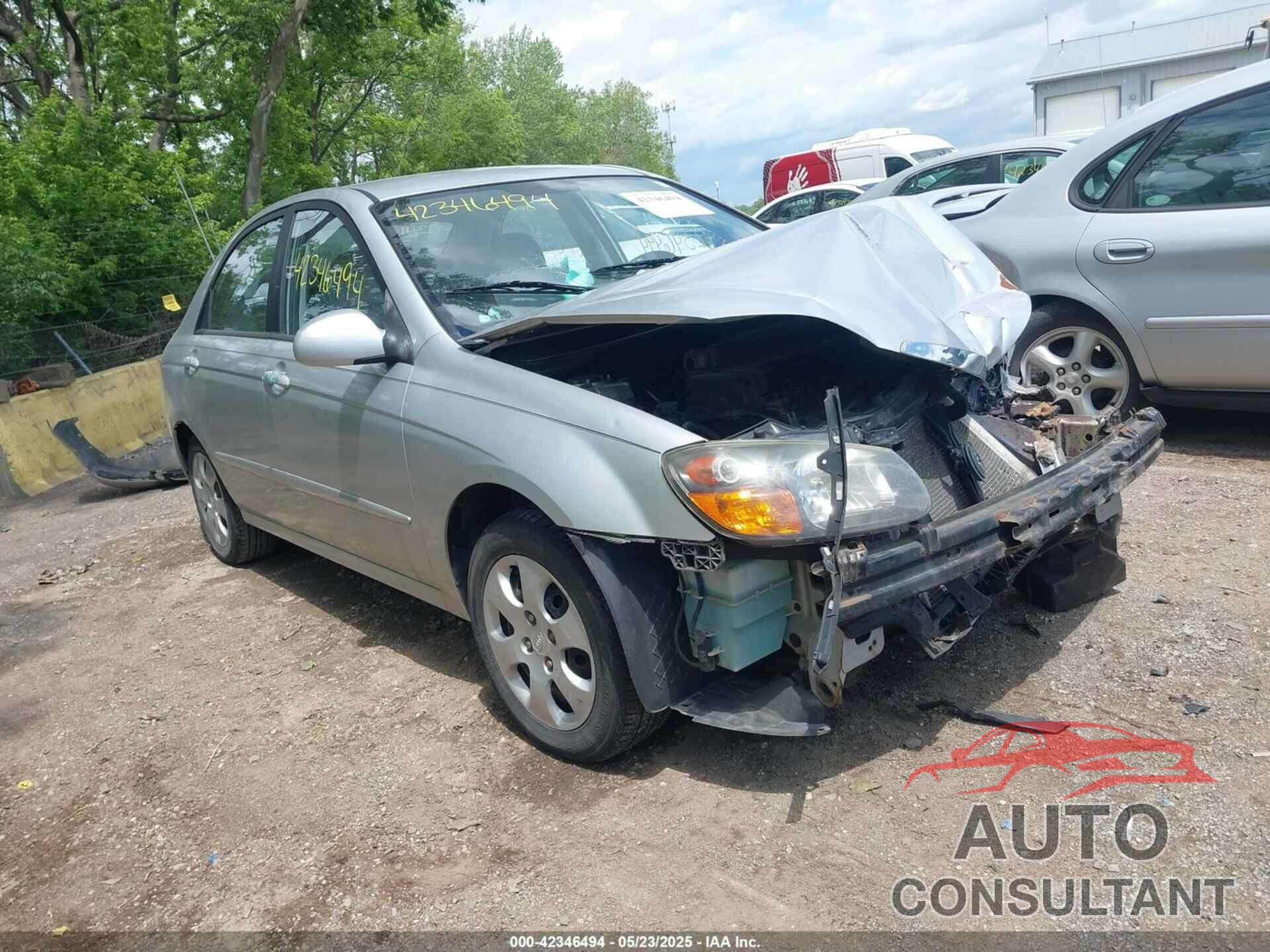 KIA SPECTRA 2009 - KNAFE221895610982