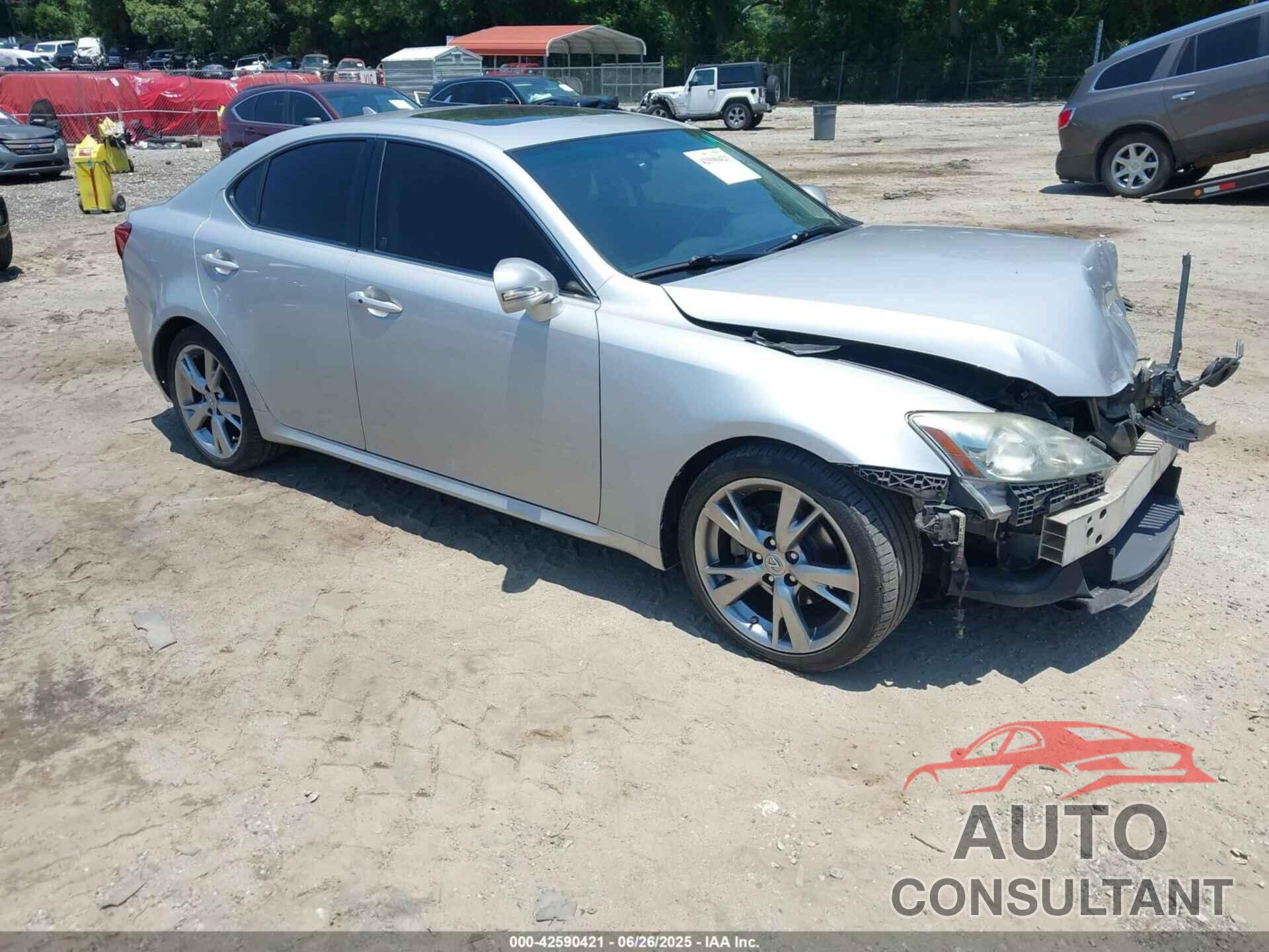 LEXUS IS 250 2010 - JTHBF5C24A5108125