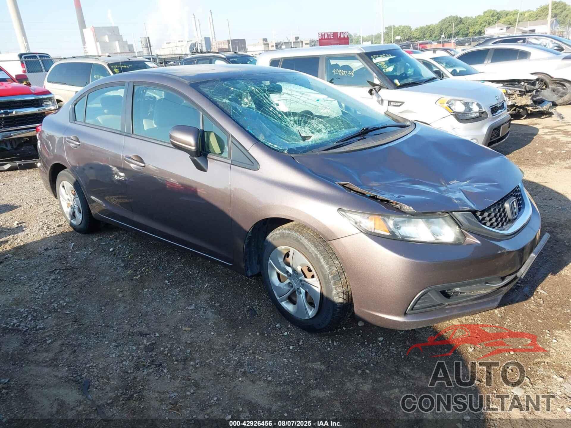 HONDA CIVIC 2015 - 19XFB2F59FE216397