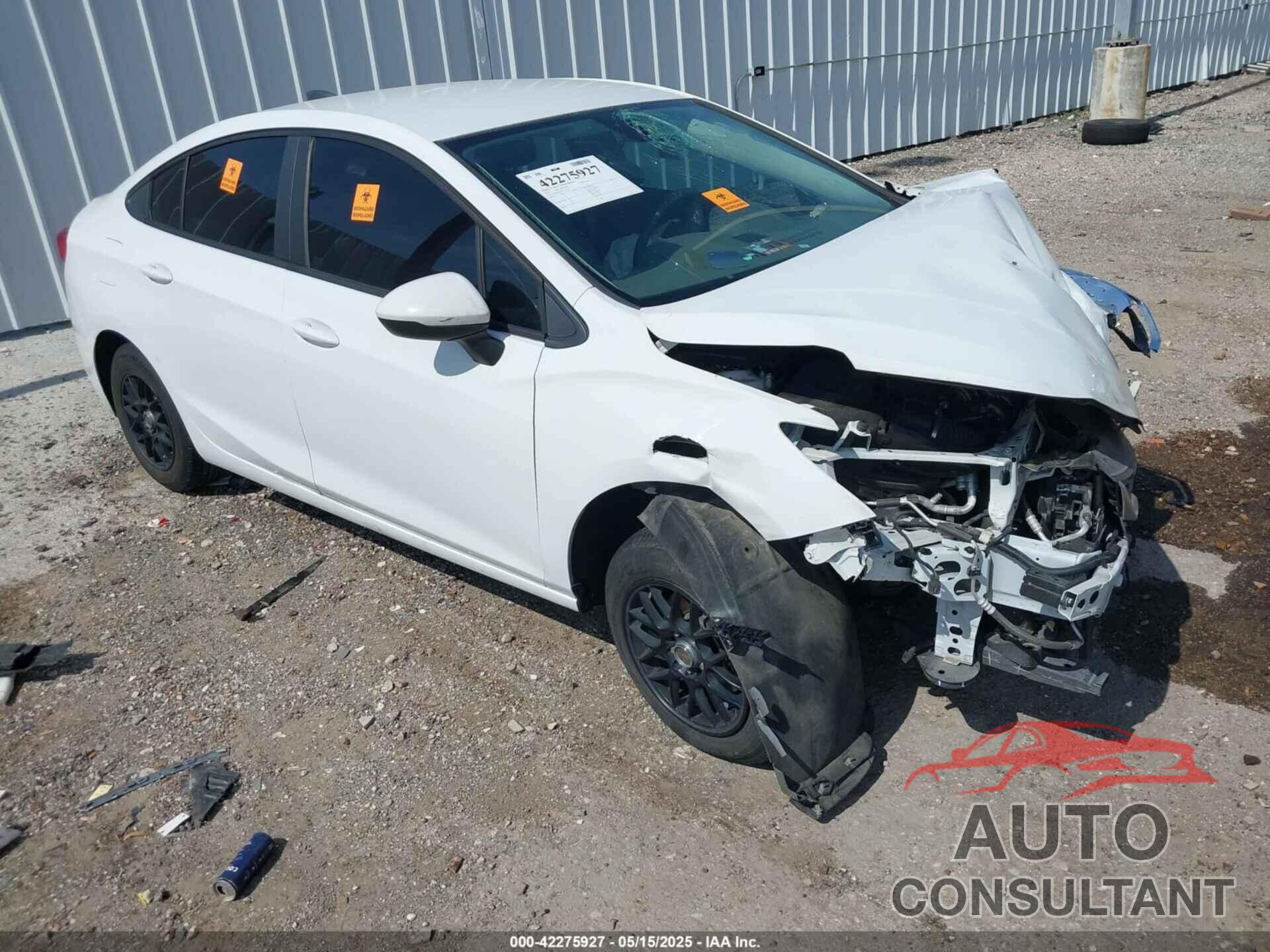 CHEVROLET CRUZE 2017 - 1G1BC5SM2H7197262