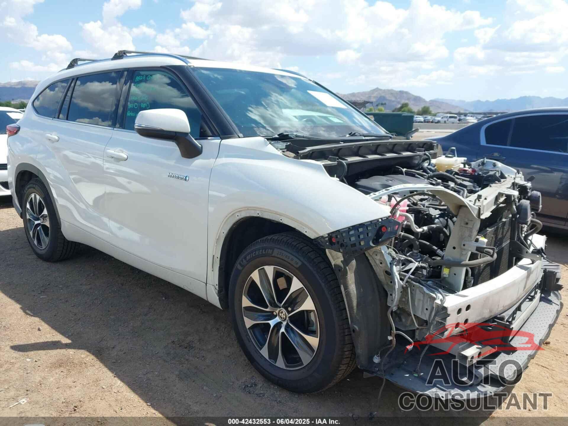 TOYOTA HIGHLANDER 2020 - 5TDHARAH0LS502016