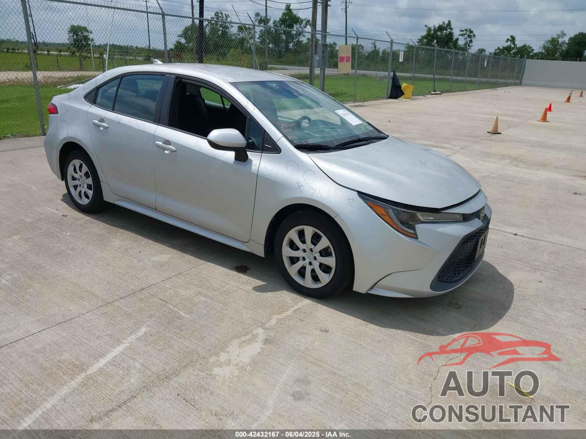 TOYOTA COROLLA 2020 - 5YFEPRAE8LP126455