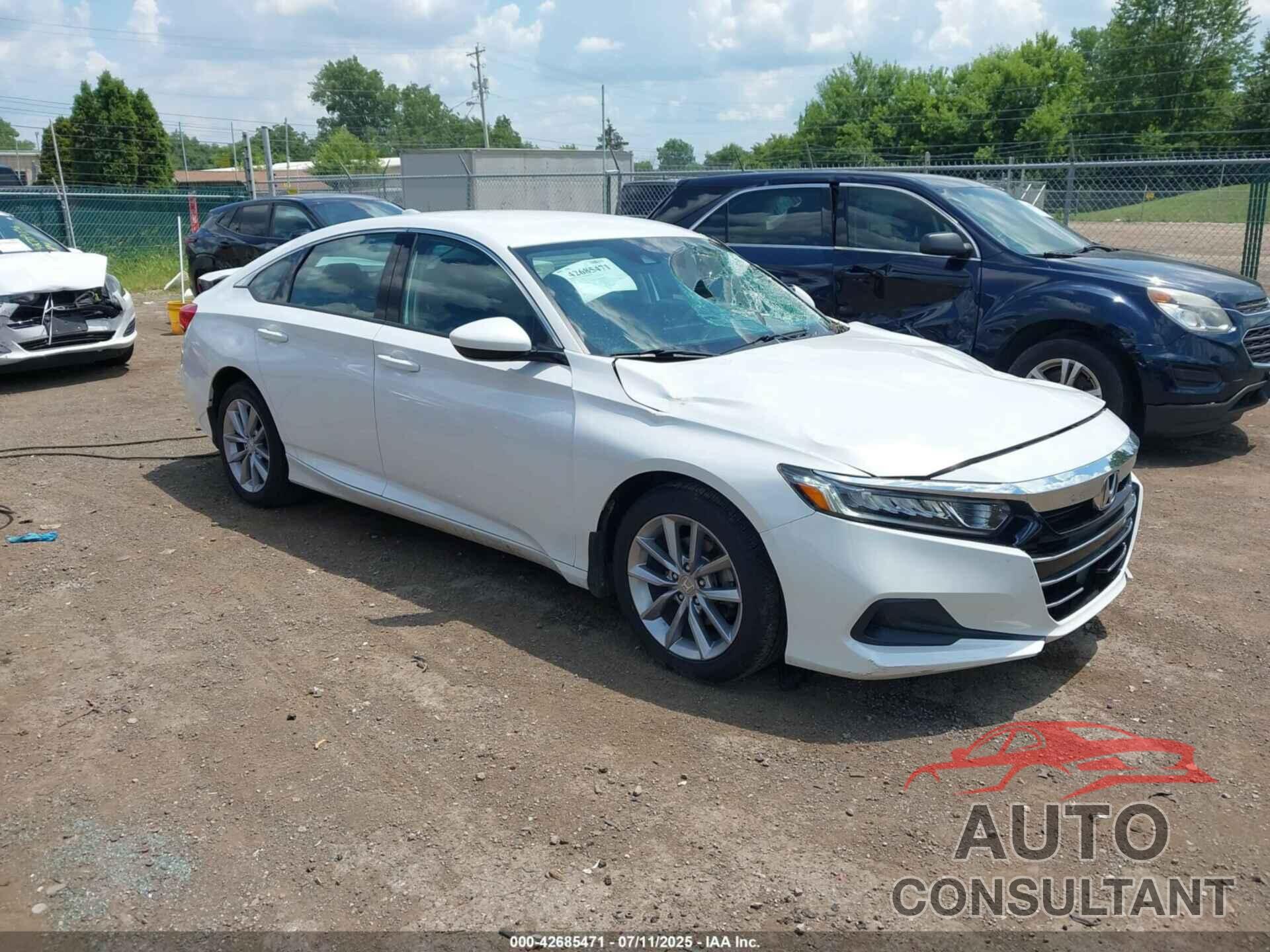 HONDA ACCORD 2021 - 1HGCV1F10MA078929
