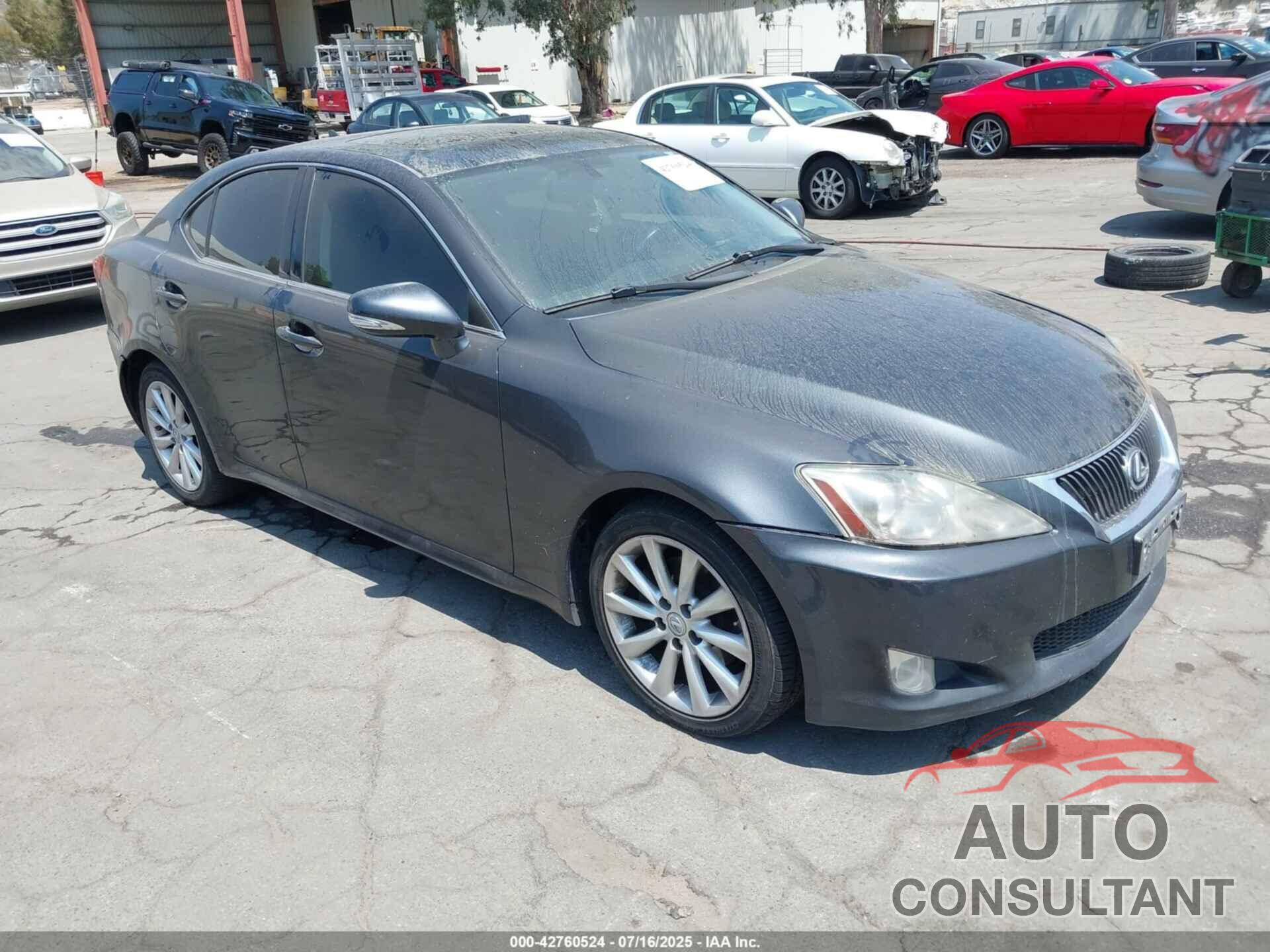 LEXUS IS 250 2010 - JTHBF5C29A5108167