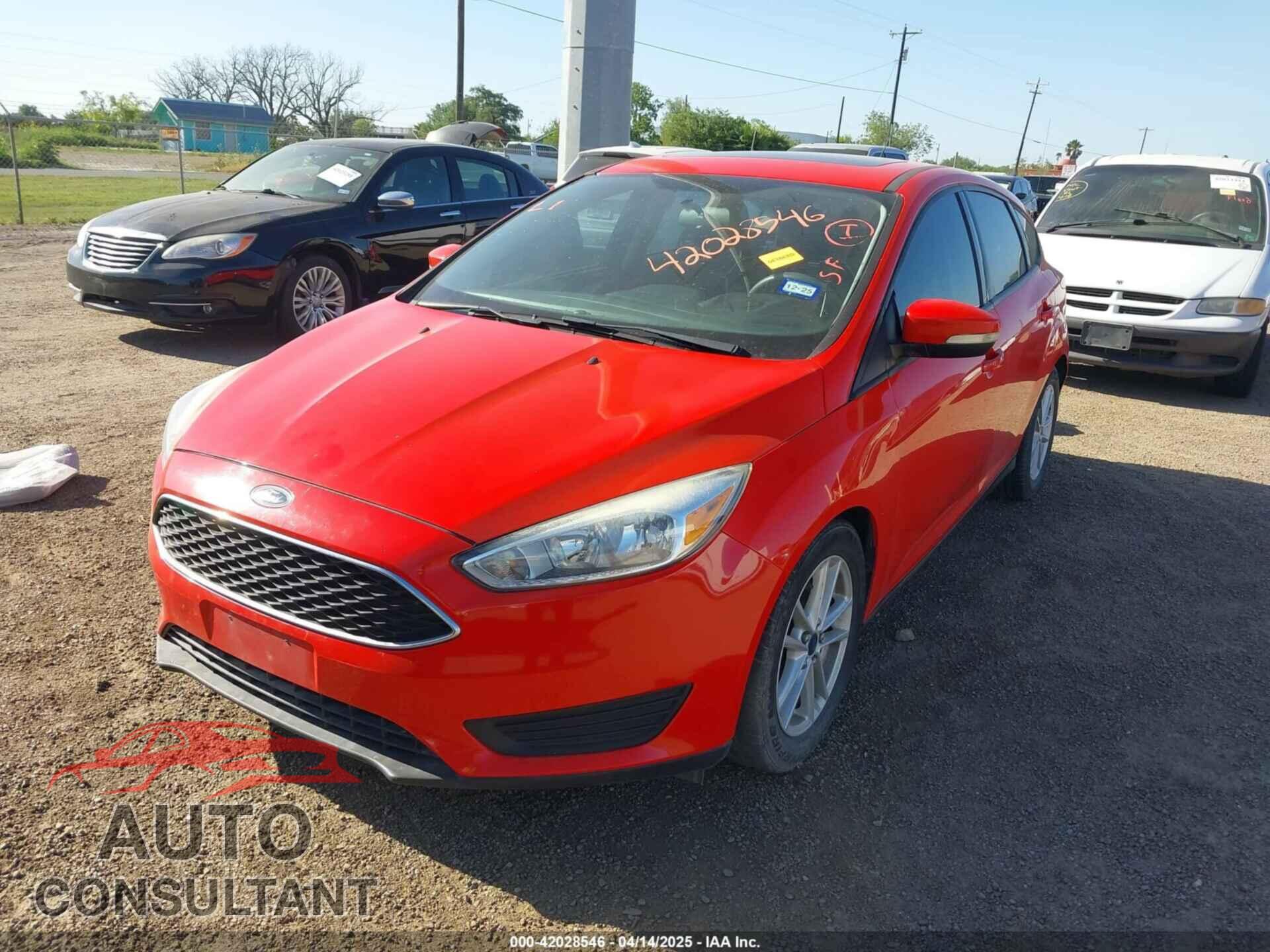FORD FOCUS 2016 - 1FADP3K25GL263693