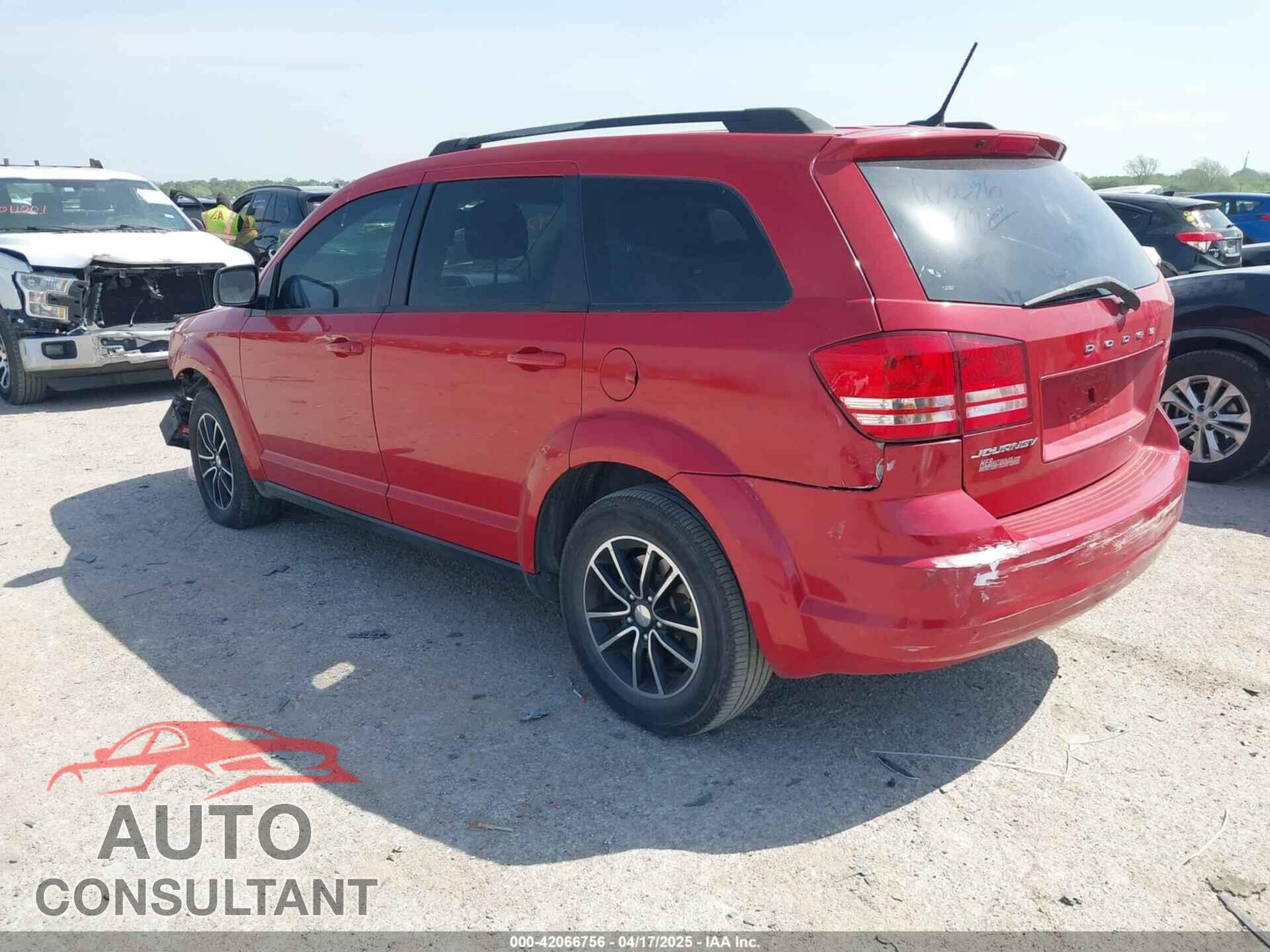 DODGE JOURNEY 2017 - 3C4PDCAB0HT604781