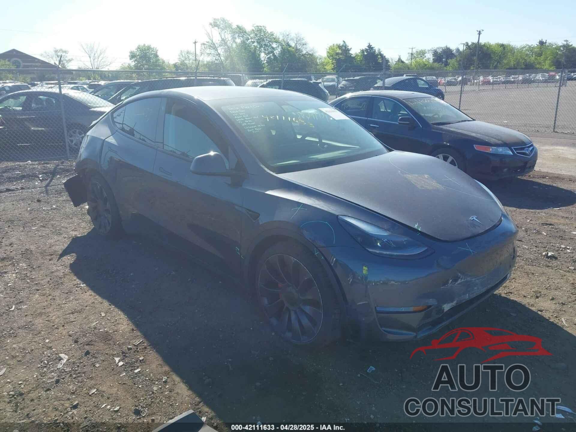 TESLA MODEL Y 2022 - 7SAYGDEF9NF326944