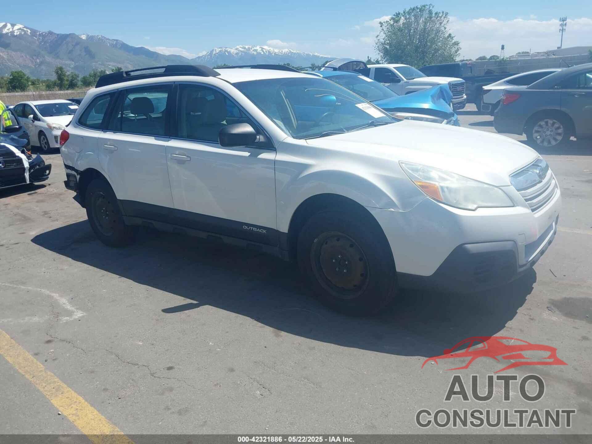 SUBARU OUTBACK 2014 - 4S4BRCAC2E1243010