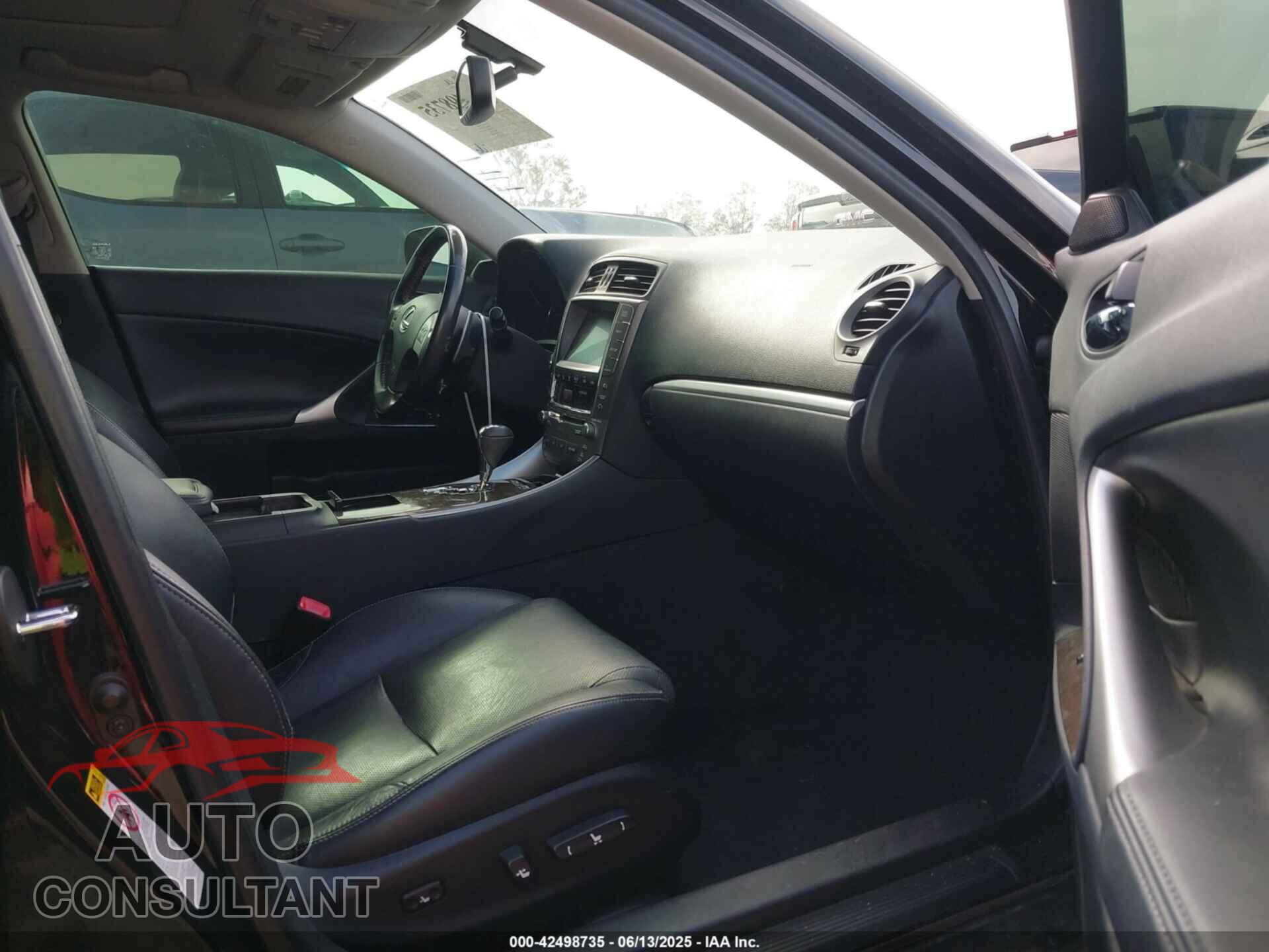 LEXUS IS 250 2012 - JTHBF5C21C5176725