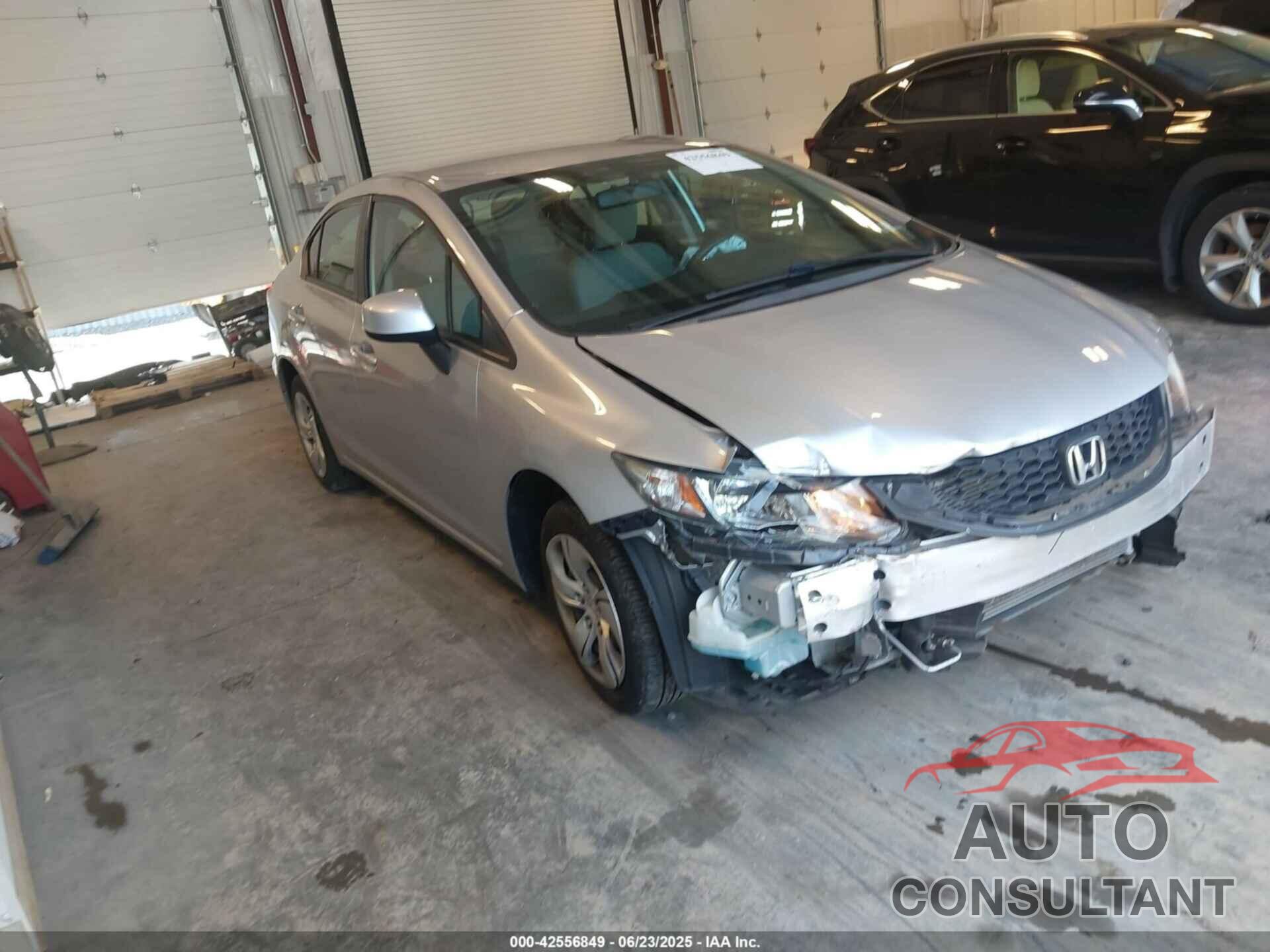 HONDA CIVIC 2013 - 19XFB2F54DE229863